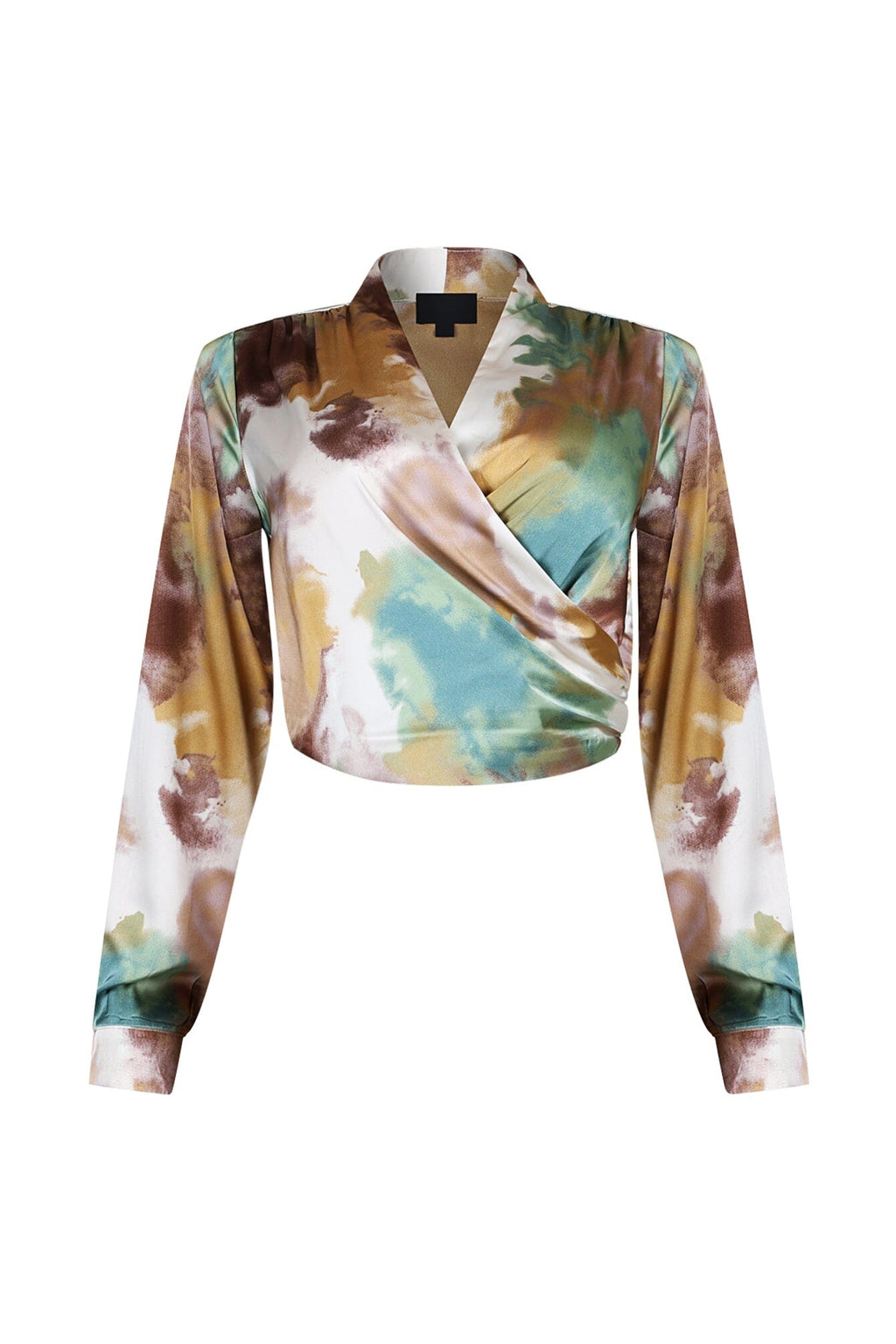 Remington Geo Printed Satin Shirt