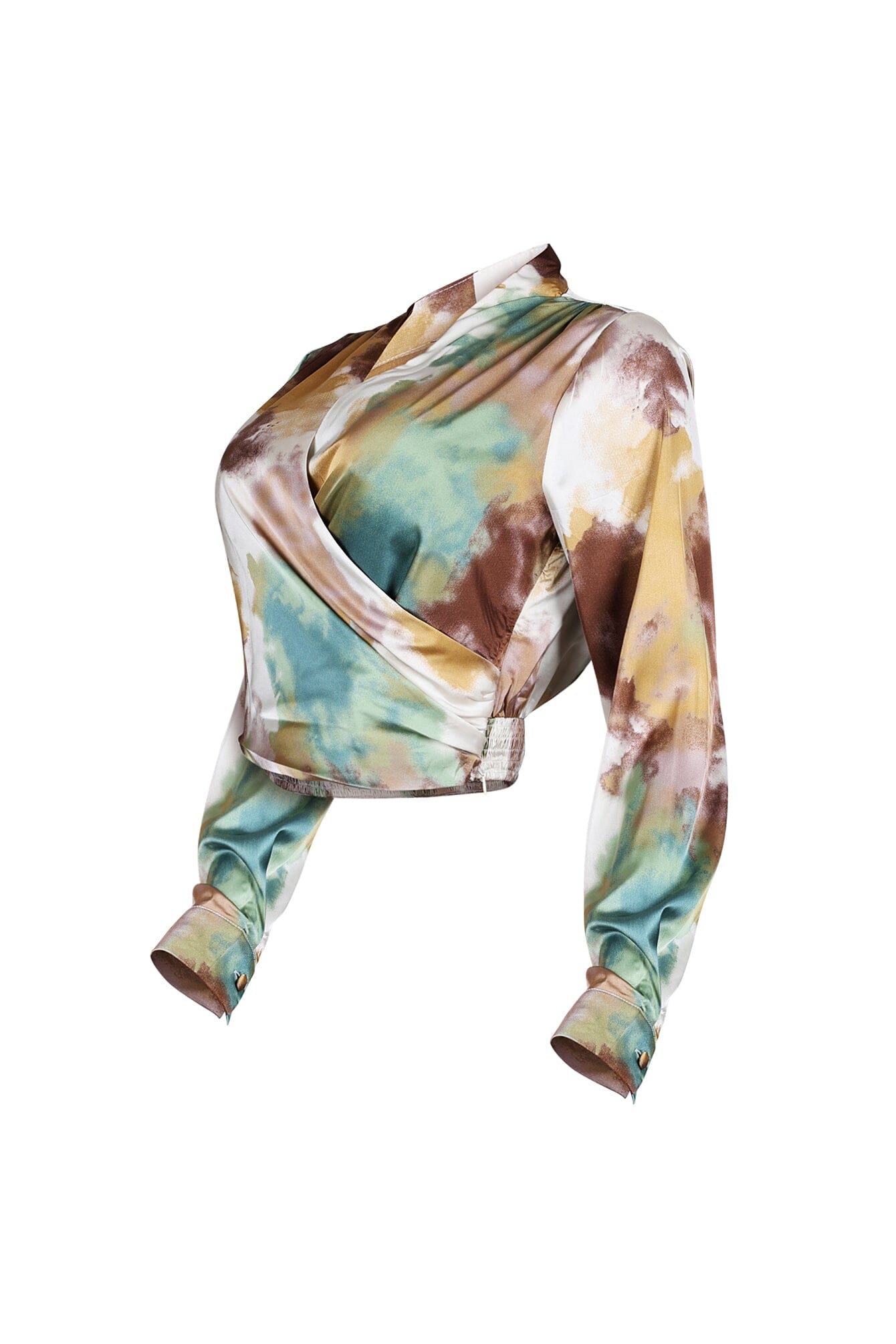Remington Geo Printed Satin Shirt