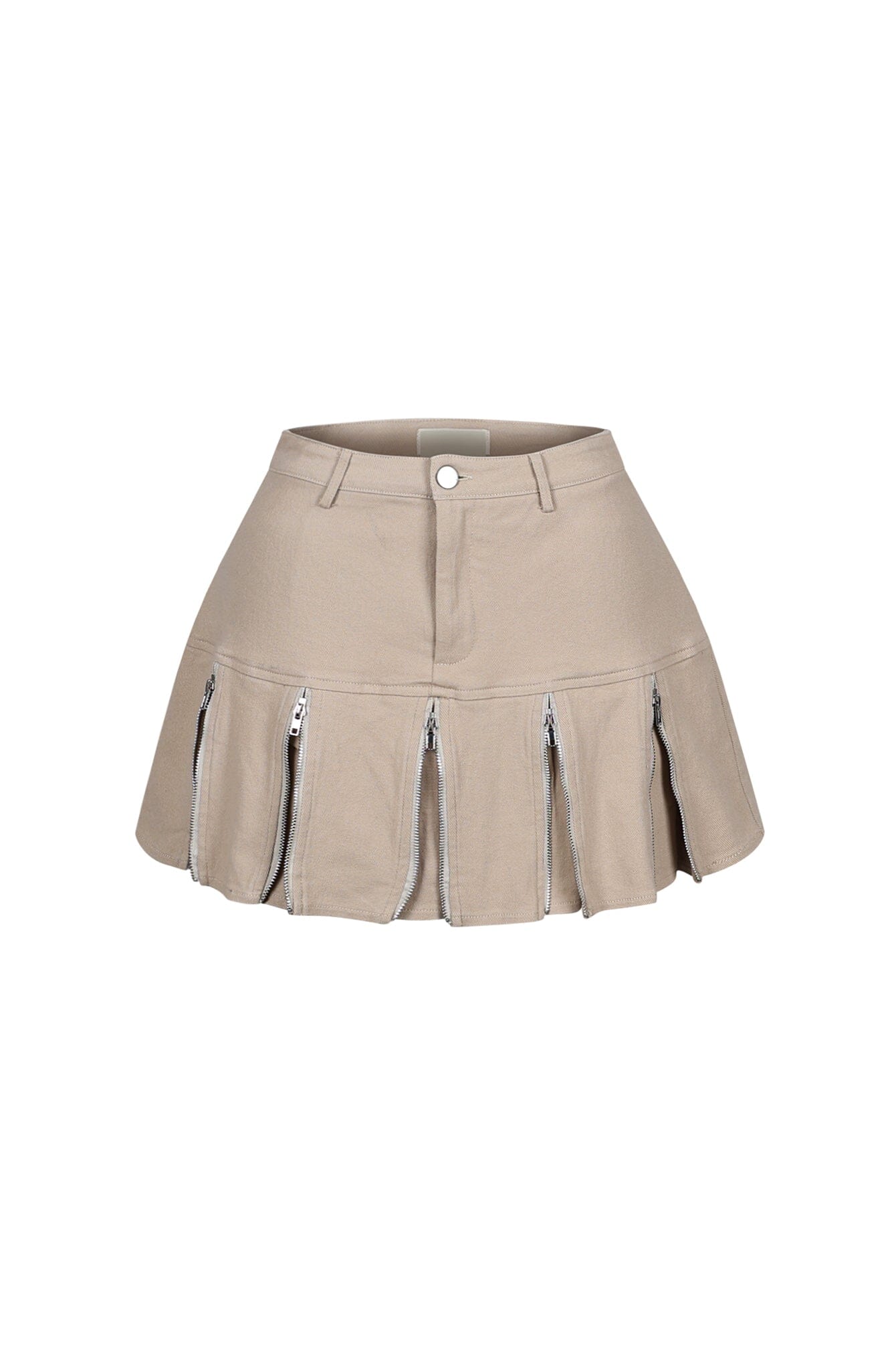 Jessica Multi Zipper Mini Skirt