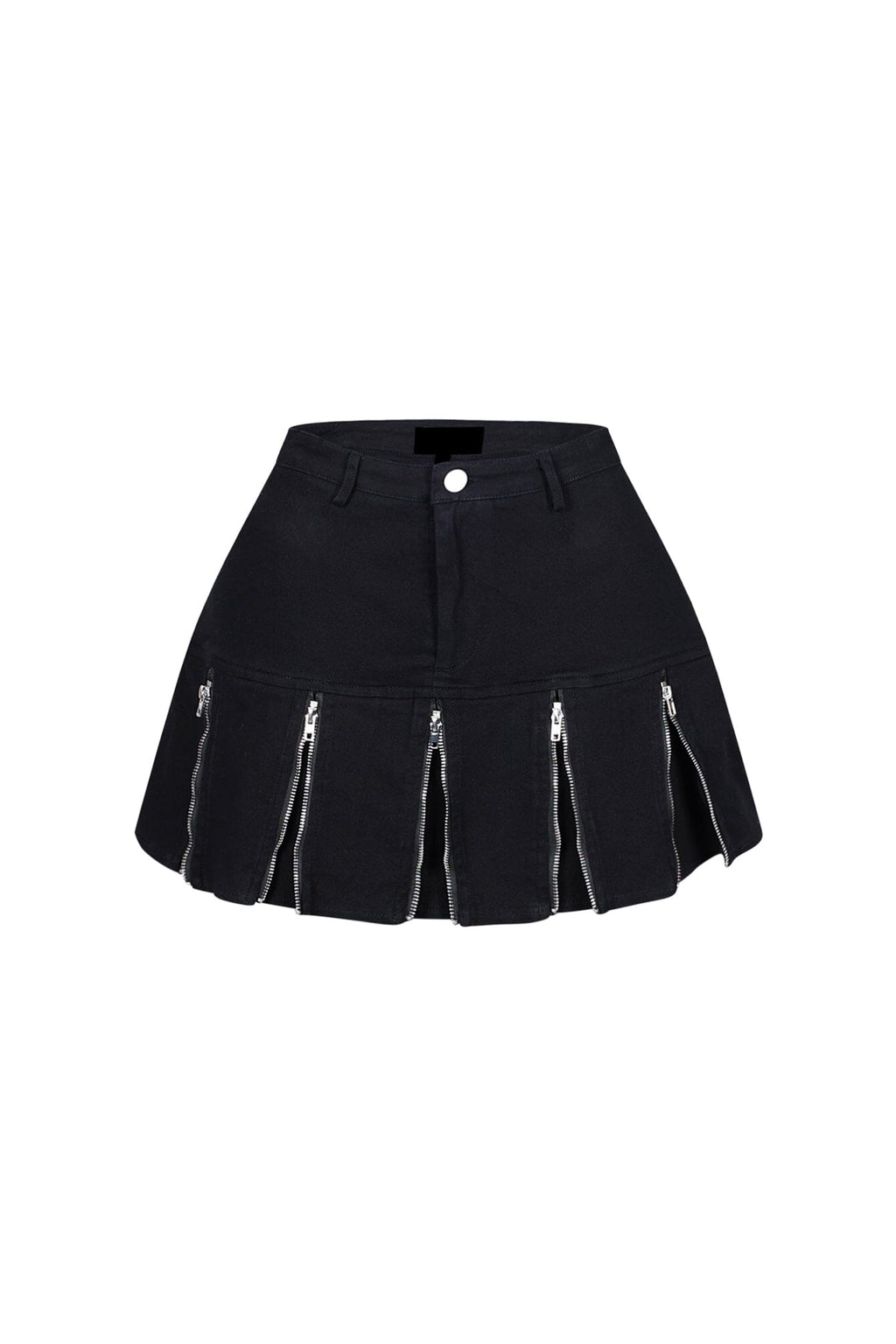 Jessica Multi Zipper Mini Skirt