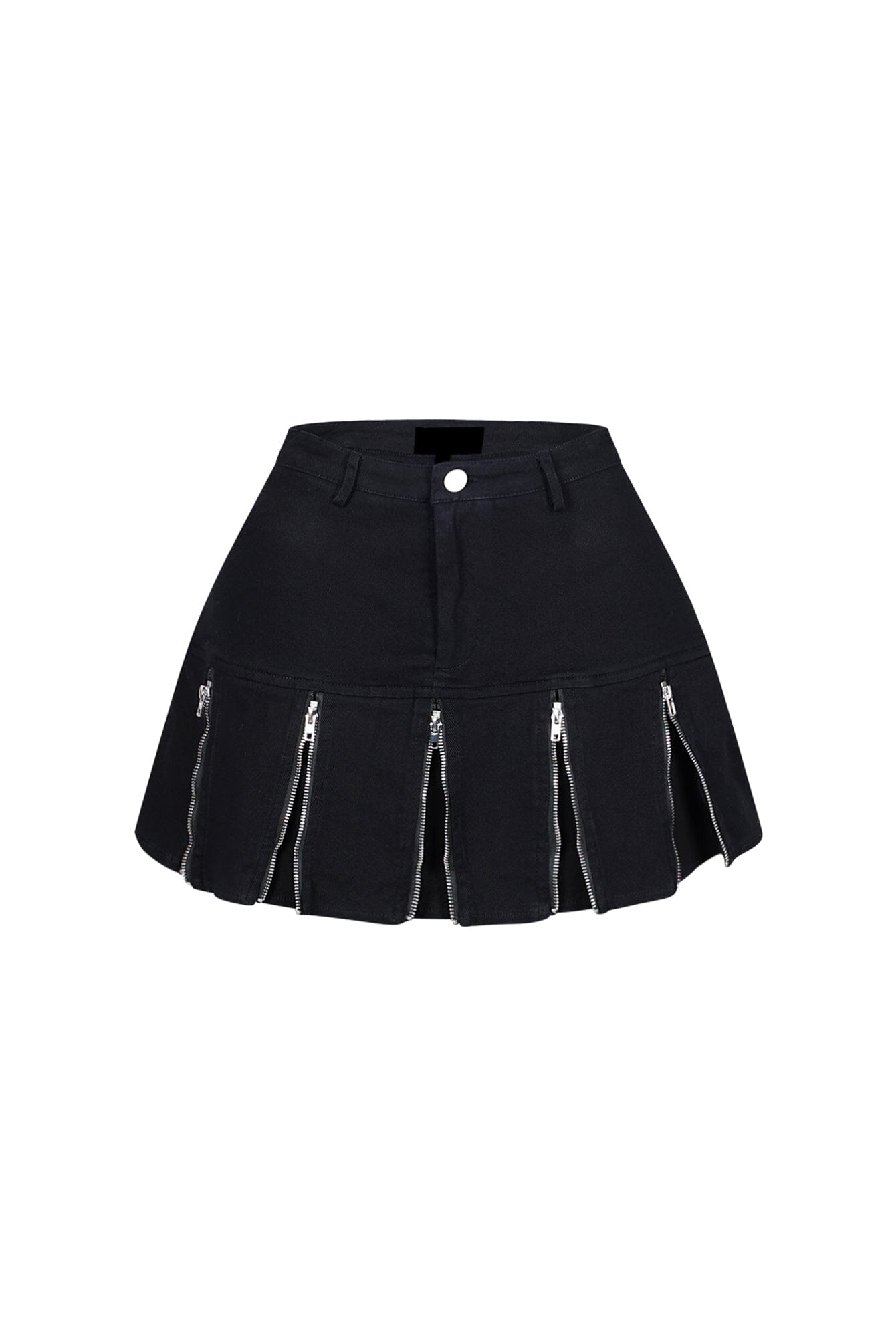 Jessica Multi Zipper Mini Skirt