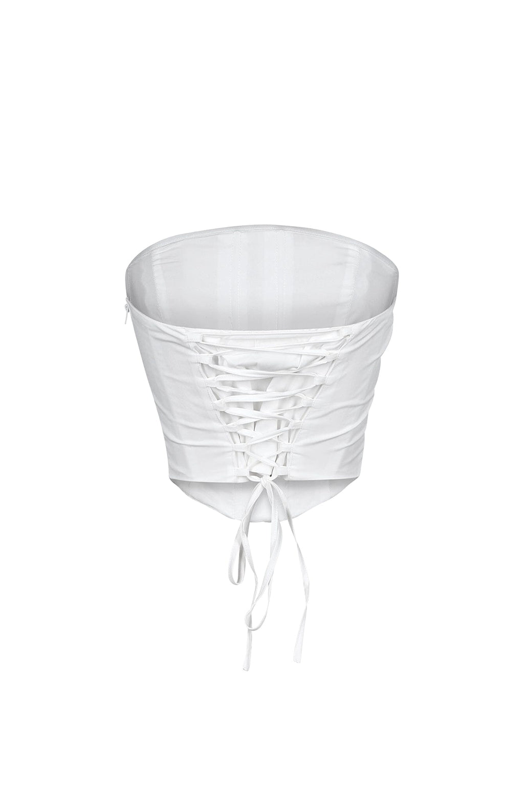 Trina Tube Crochet Lace Crop Top