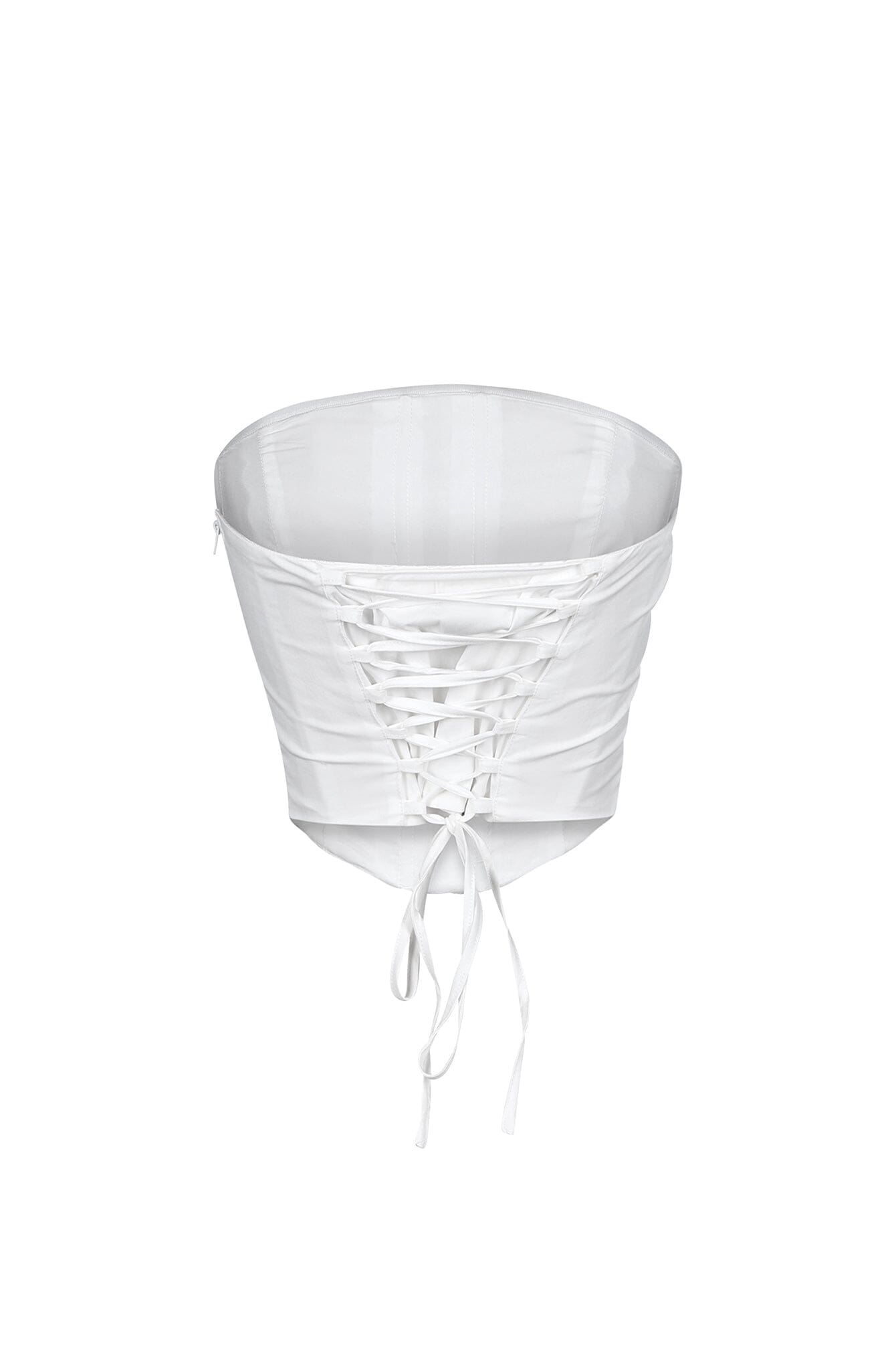 Trina Tube Crochet Lace Crop Top