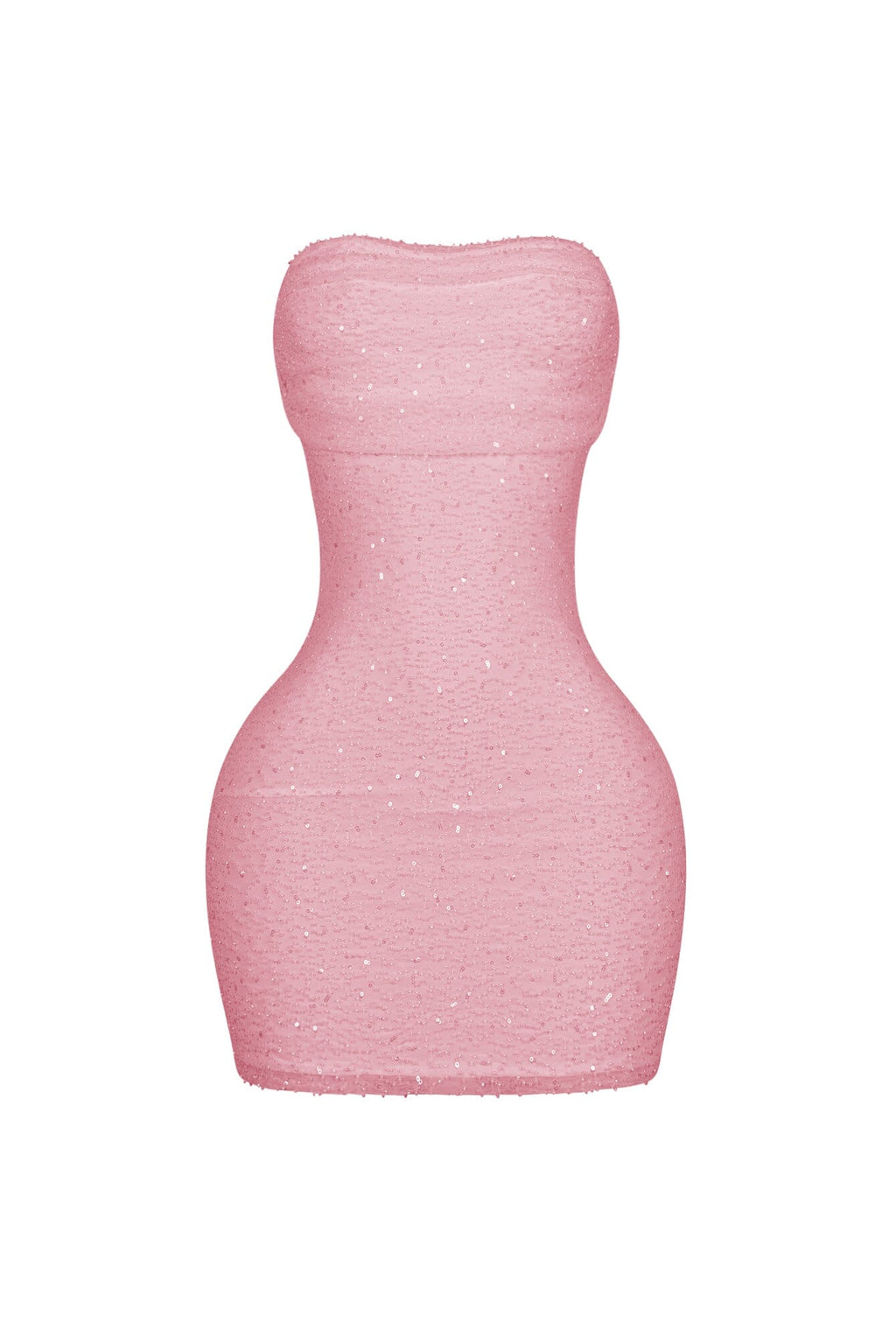 Greer Mesh Beaded Mini Dress