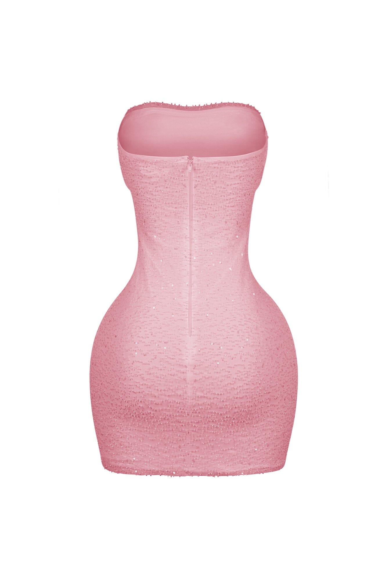 Greer Mesh Beaded Mini Dress