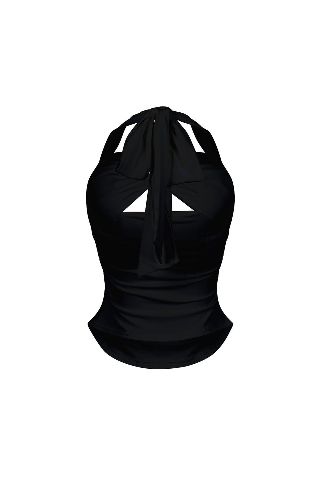 Micah Heart Metal Halter Top