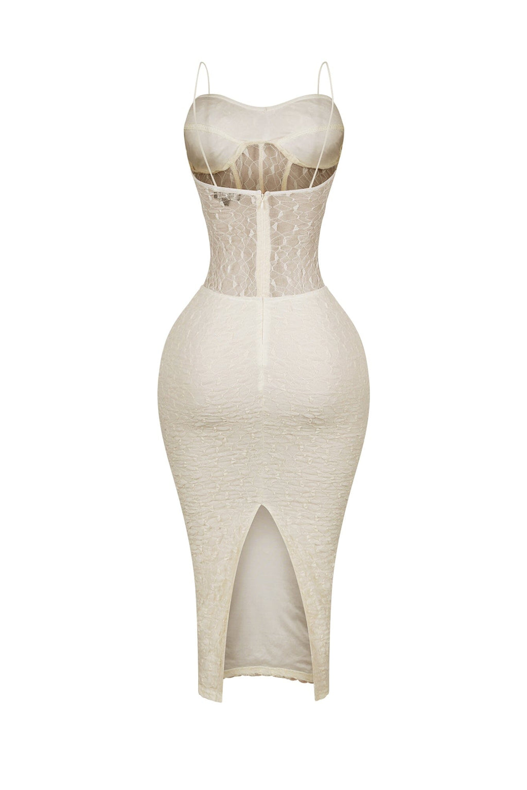 Elaine Mesh Lace Corset Dress