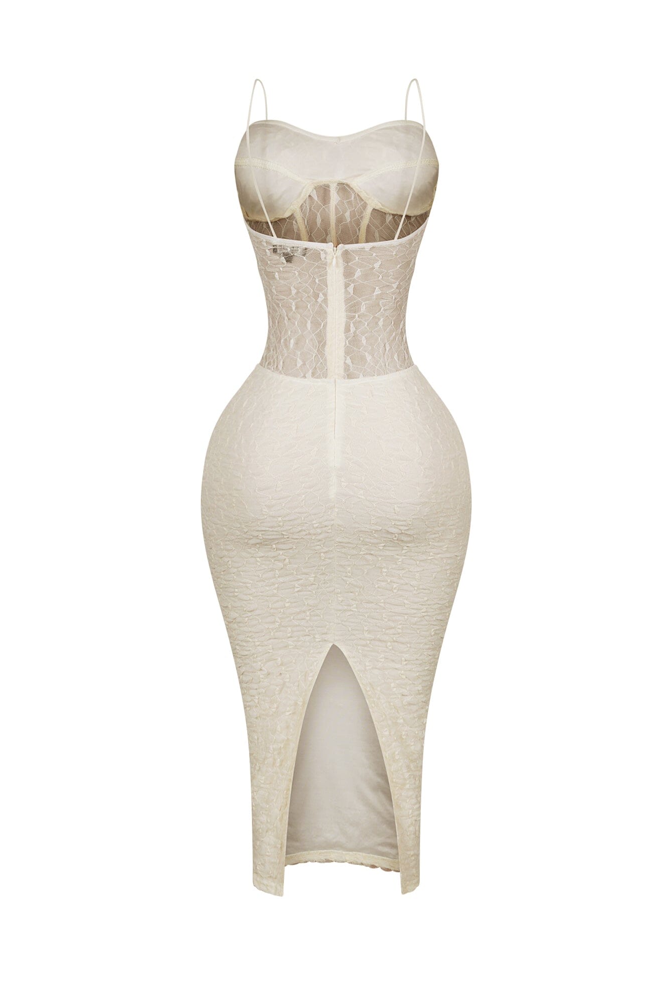 Elaine Mesh Lace Corset Dress