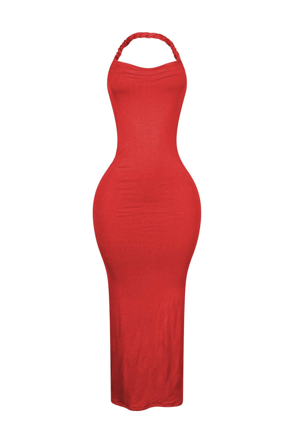 Evelynn Twisted Halter Multi Way Maxi Dress