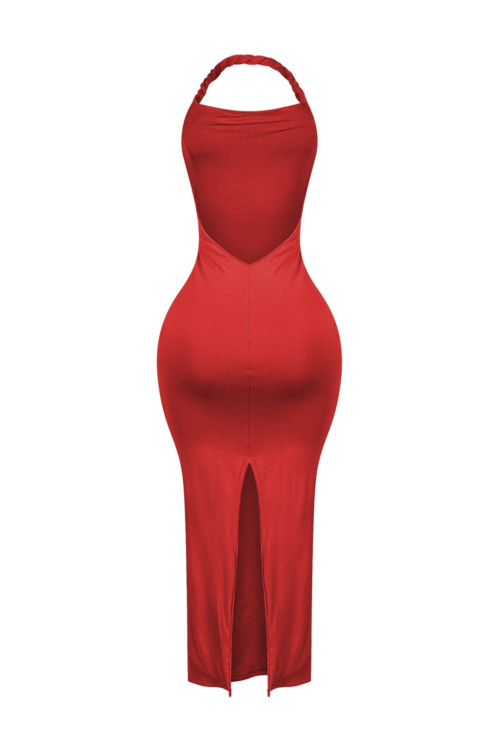 Evelynn Twisted Halter Multi Way Maxi Dress