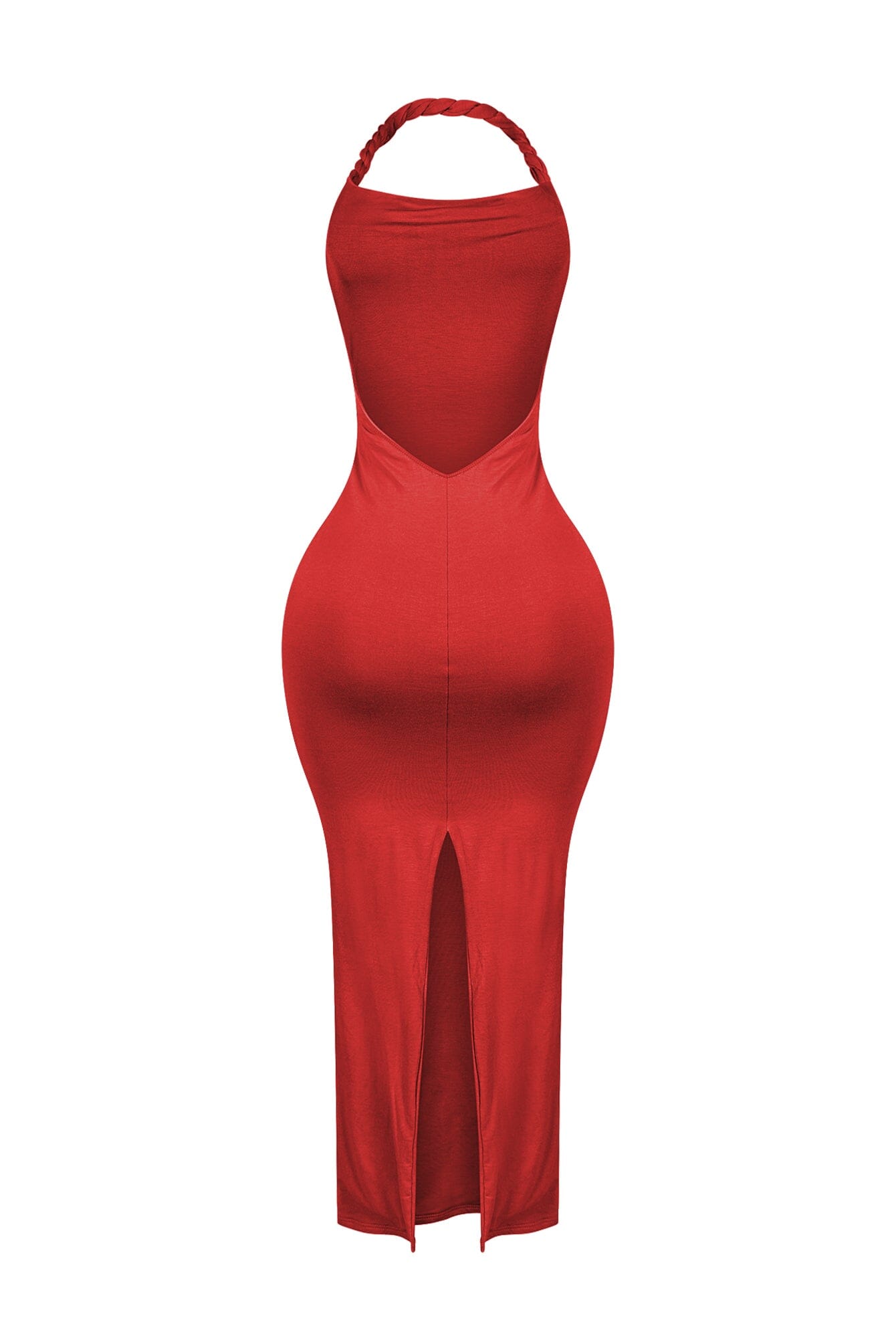 Evelynn Twisted Halter Multi Way Maxi Dress