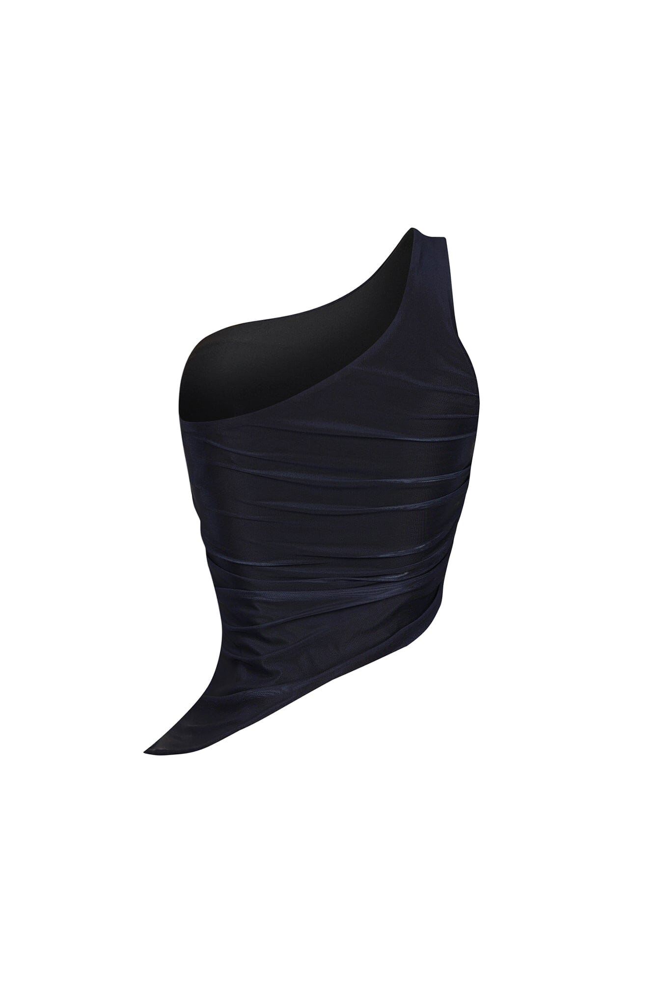 Elodie Flower Print Asymmetrical One Shoulder Top