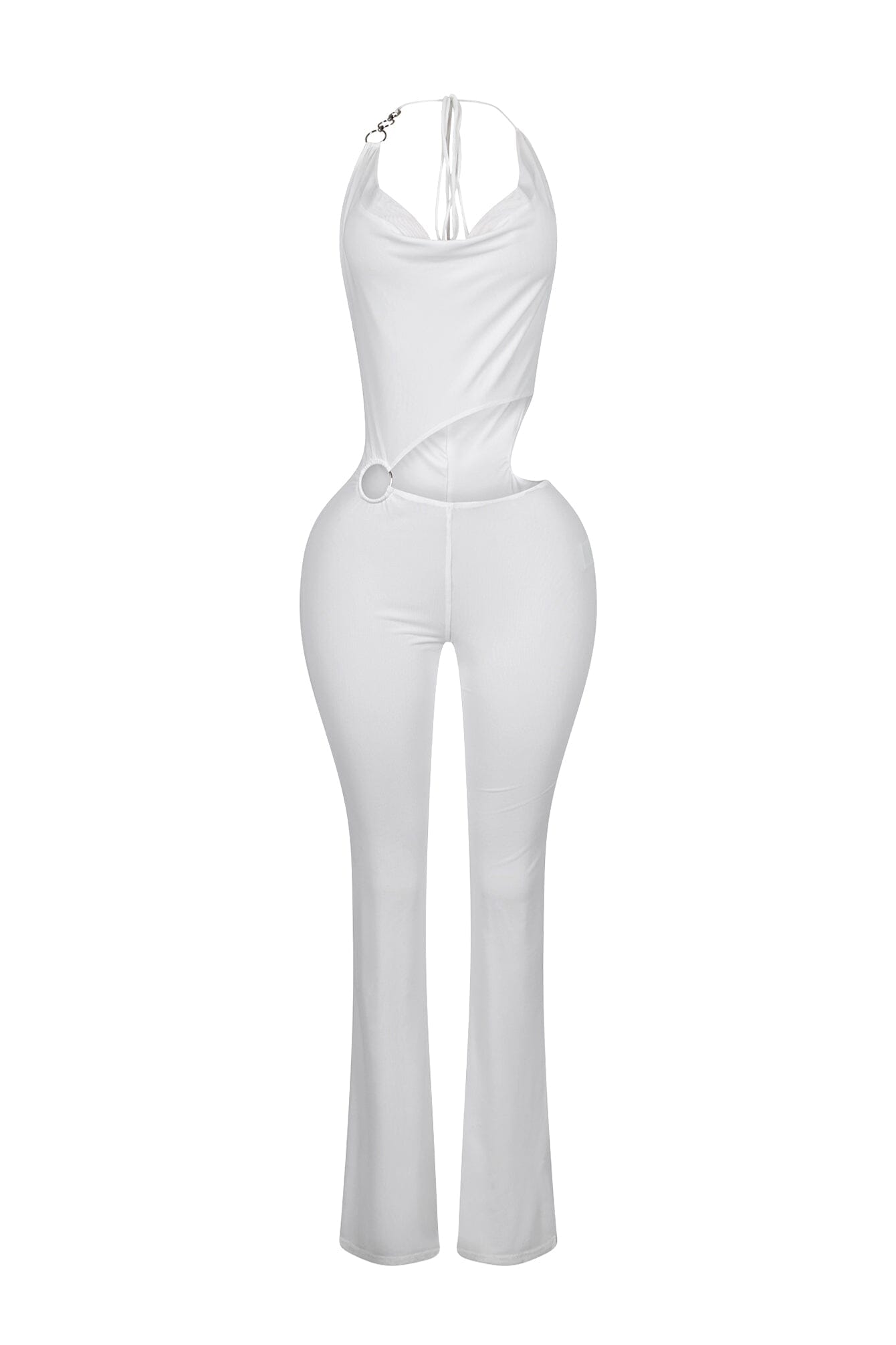 Shiva O Ring Cut Out Detail Jumpsuit