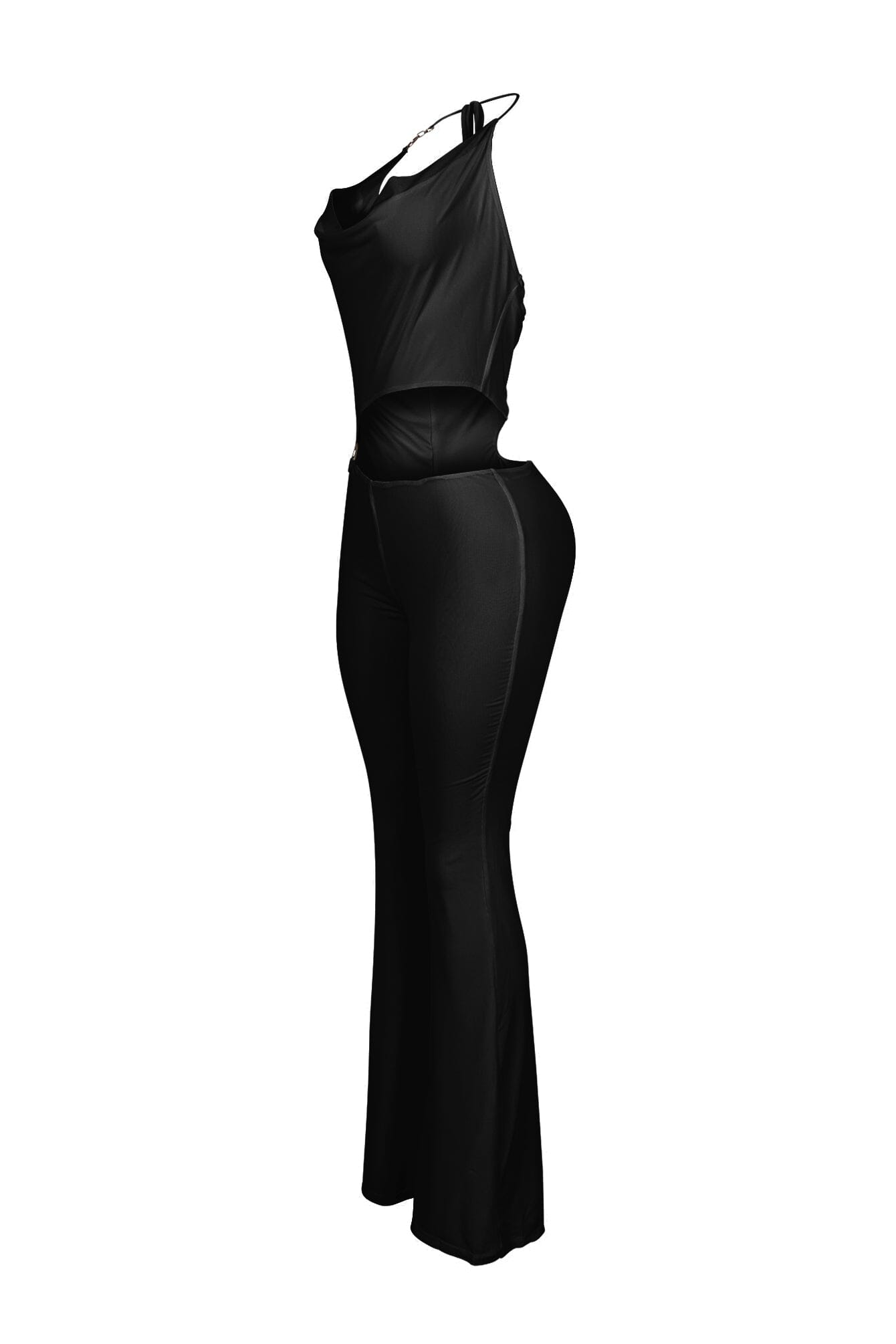 Shiva O Ring Cut Out Detail Jumpsuit