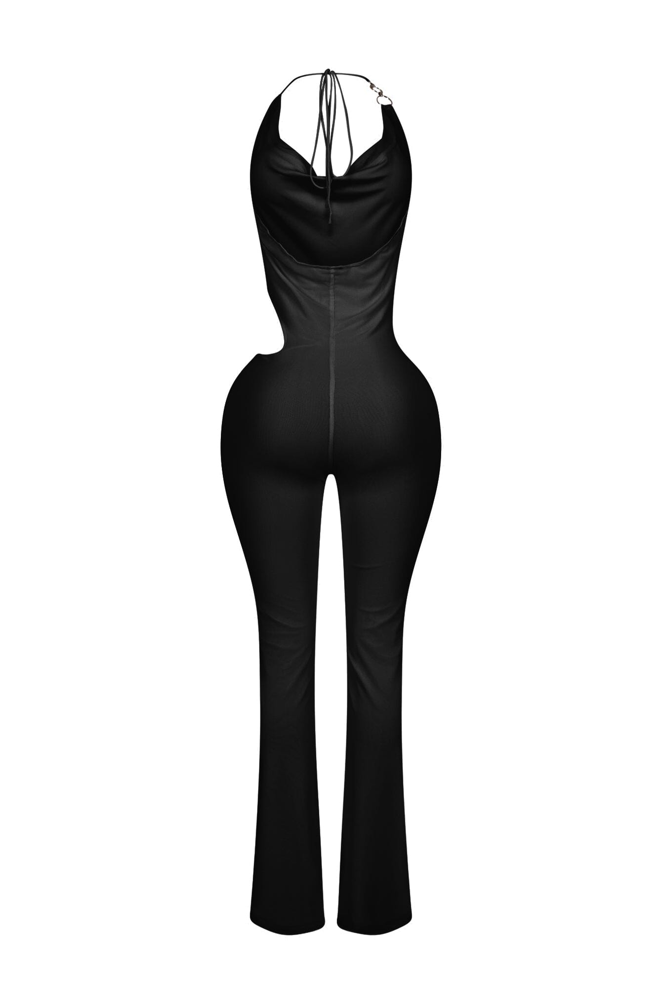 Shiva O Ring Cut Out Detail Jumpsuit