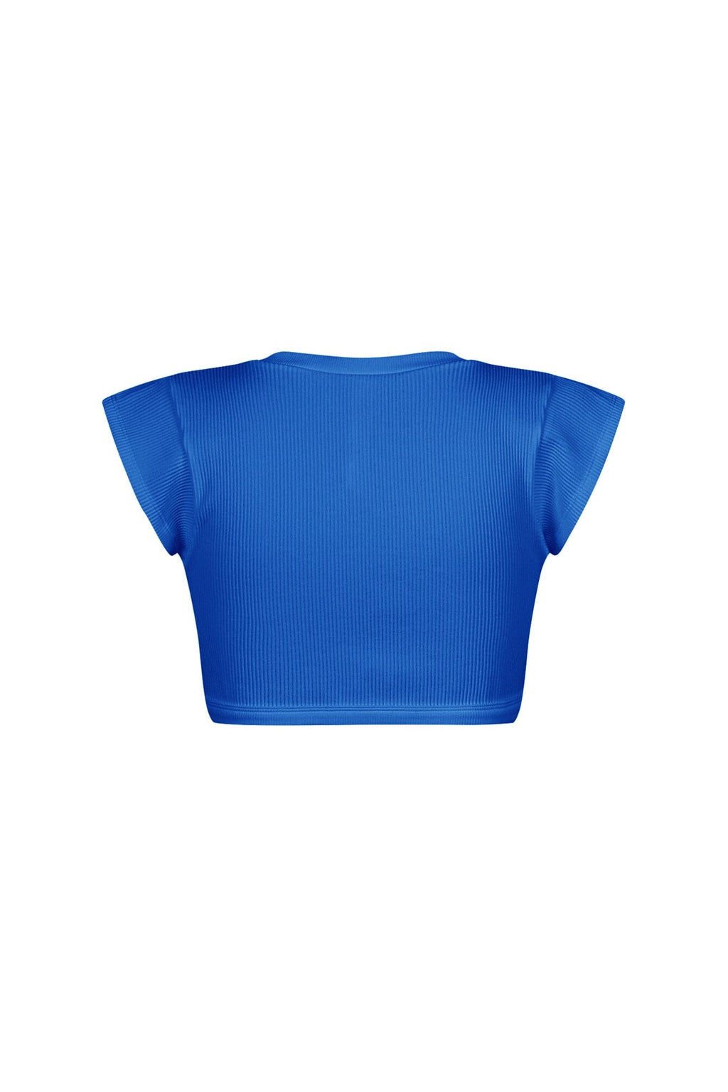 Karina Ribbed Tie Crop Top