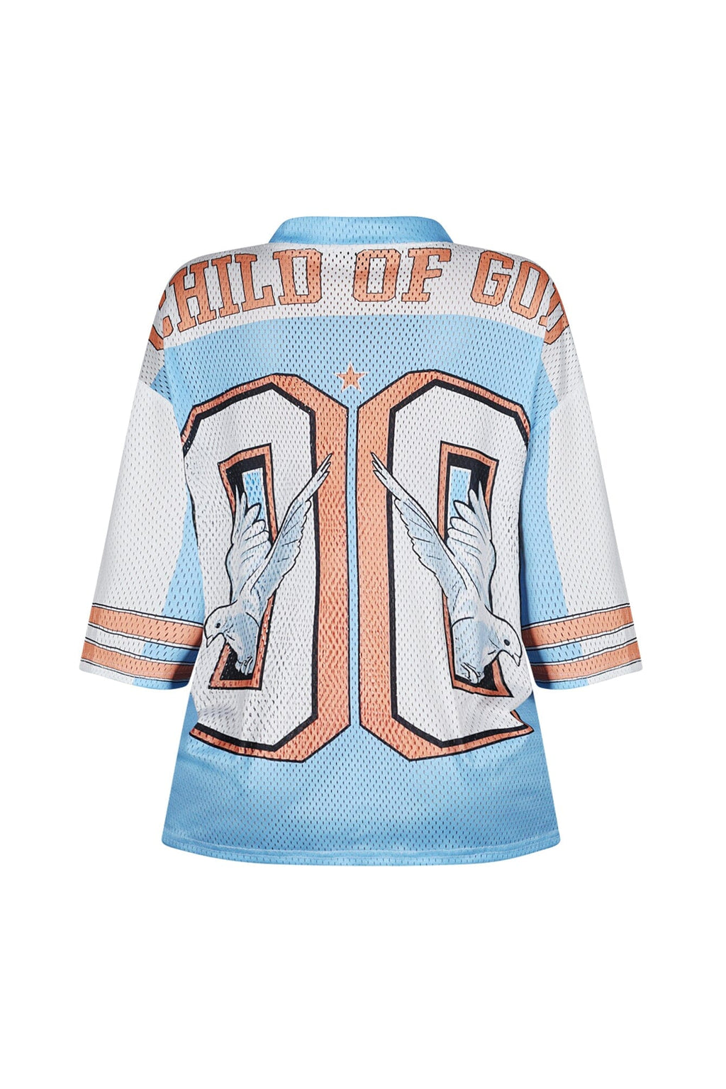 Pigeon Oversized Football Jersey Top