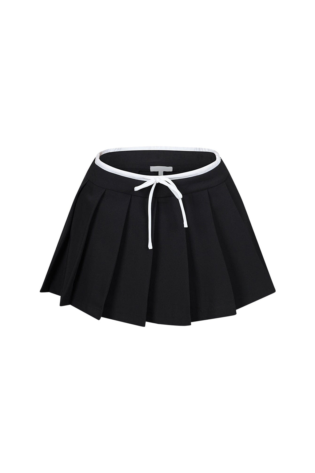 Zeeta Waist Color Block Mini Skirt