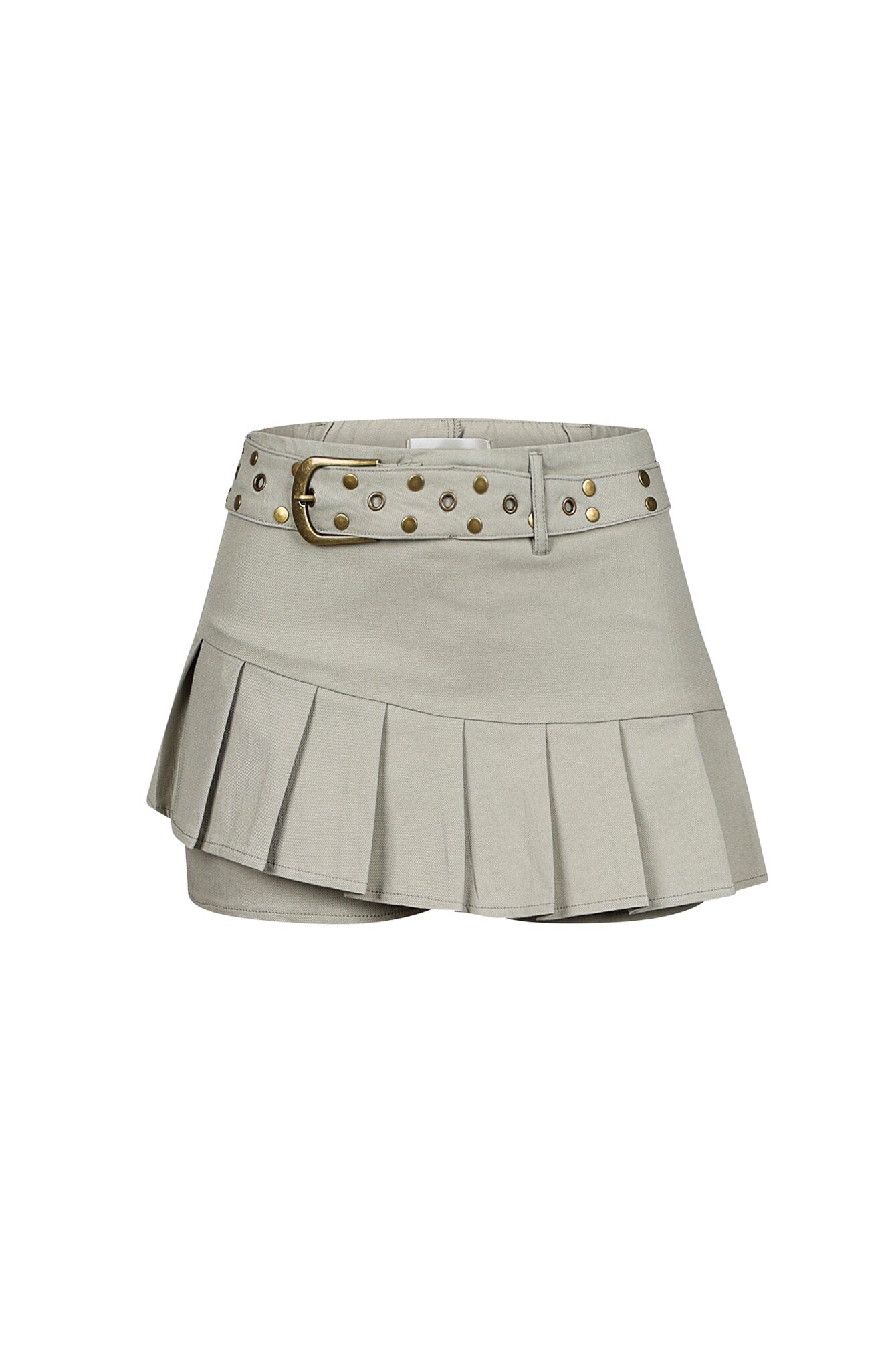 Xandy Belted Micro Mini Skirt