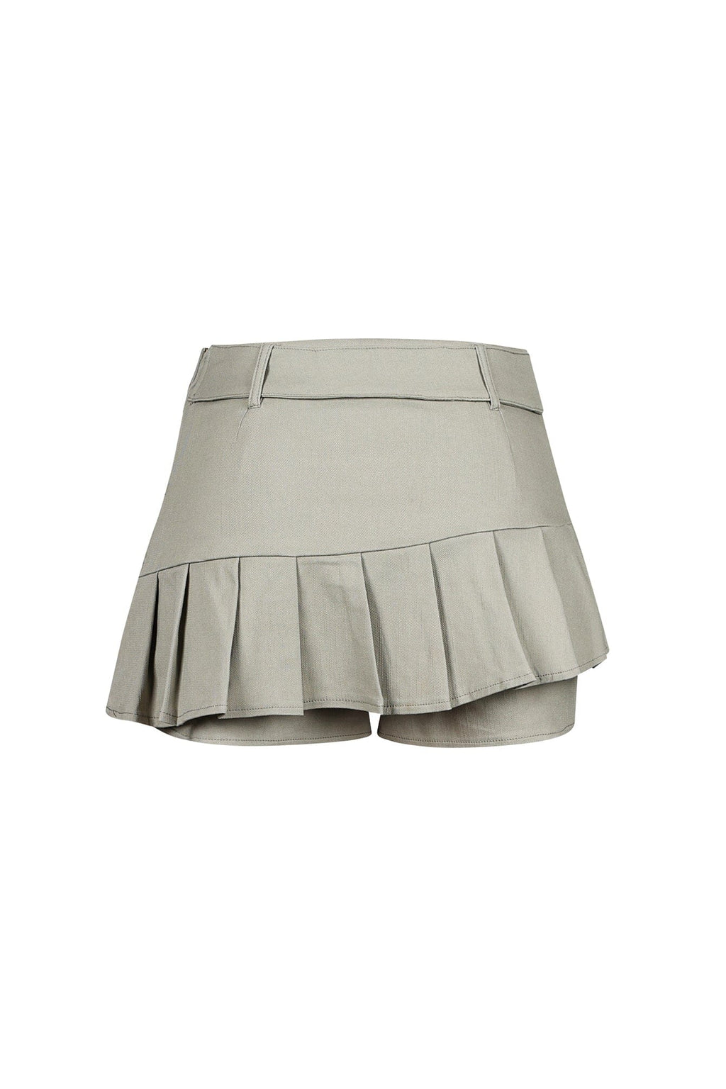 Xandy Belted Micro Mini Skirt