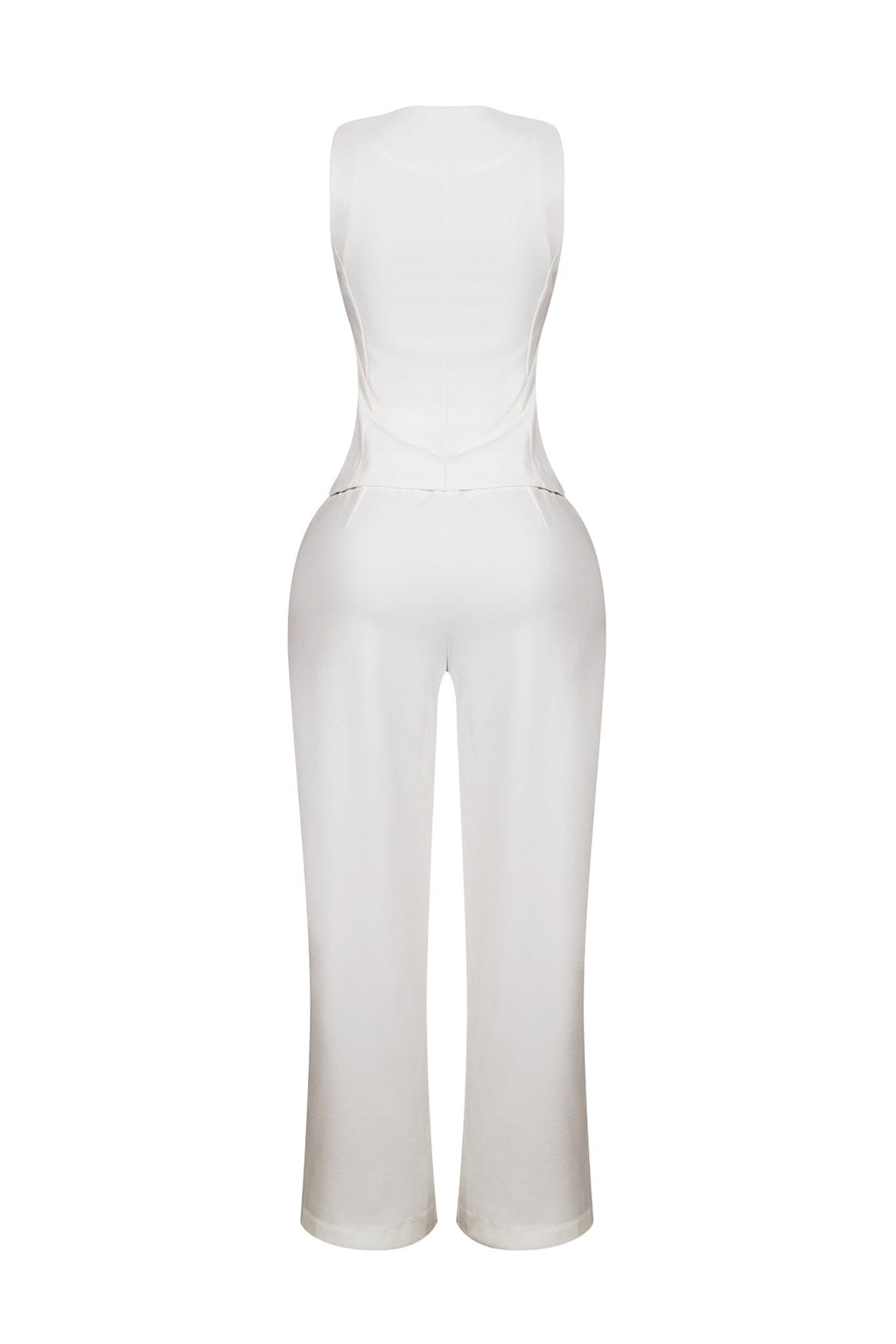 Teresita Button Up Vest Top & Pants SET