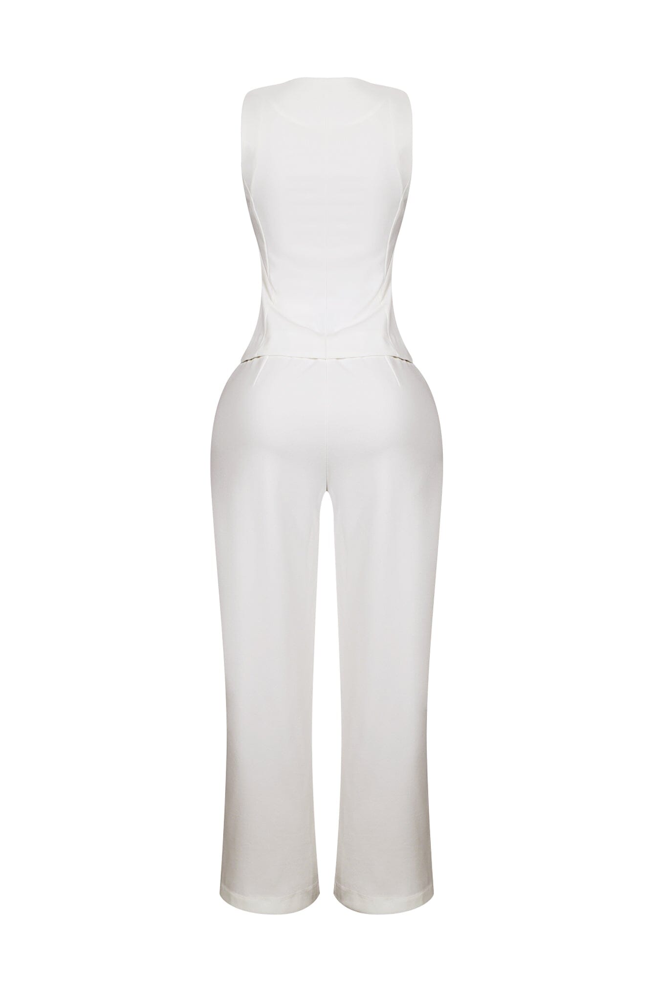 Teresita Button Up Vest Top & Pants SET