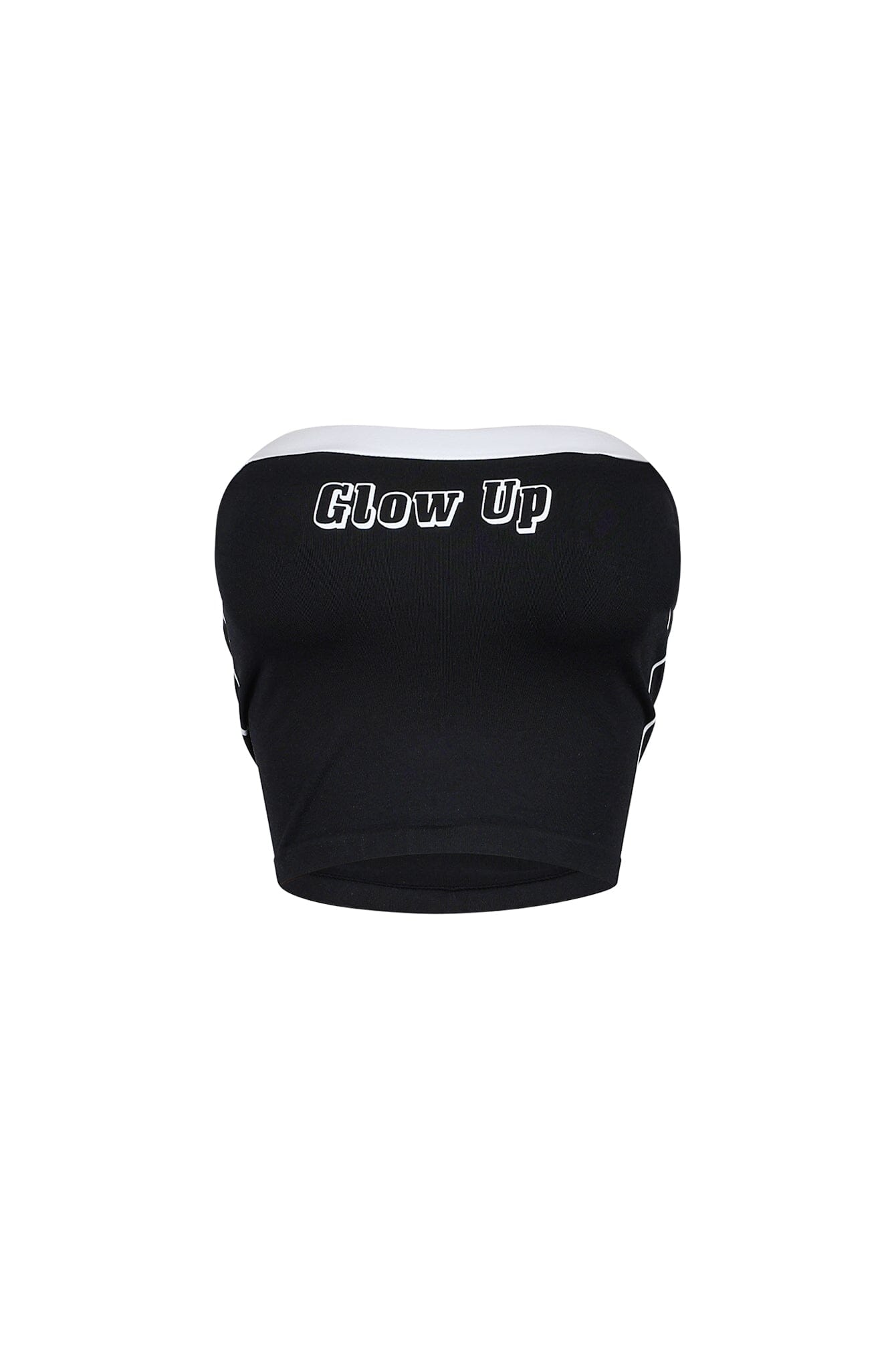 Glow Up Graphic Tube Top