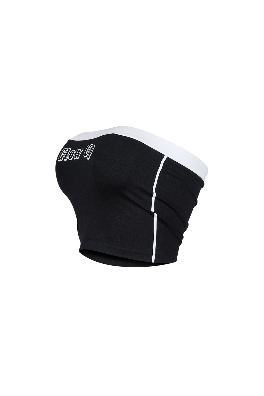 Glow Up Graphic Tube Top