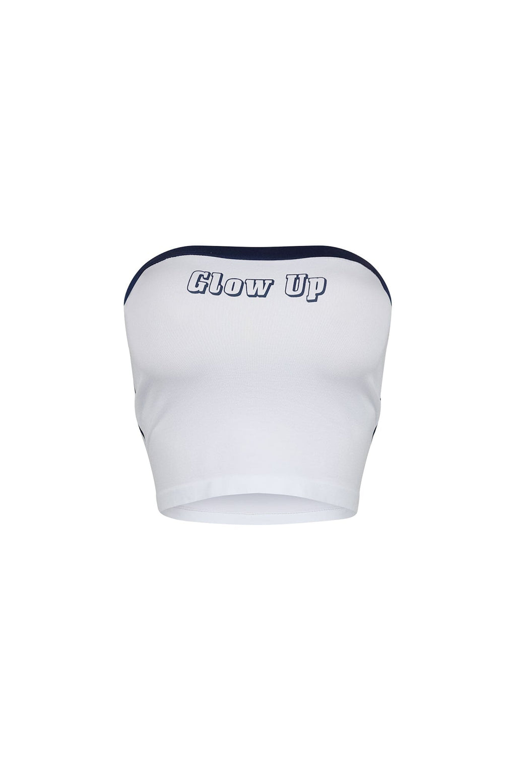 Glow Up Graphic Tube Top