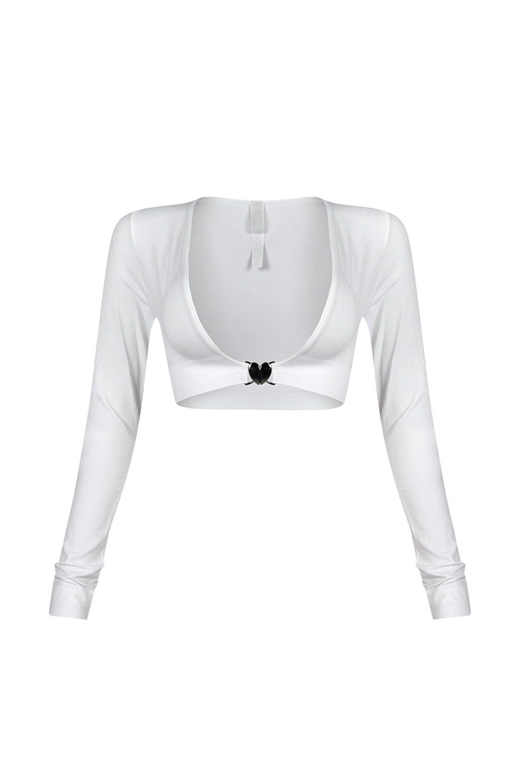 Jayce Contour Clasp Long Sleeve Top