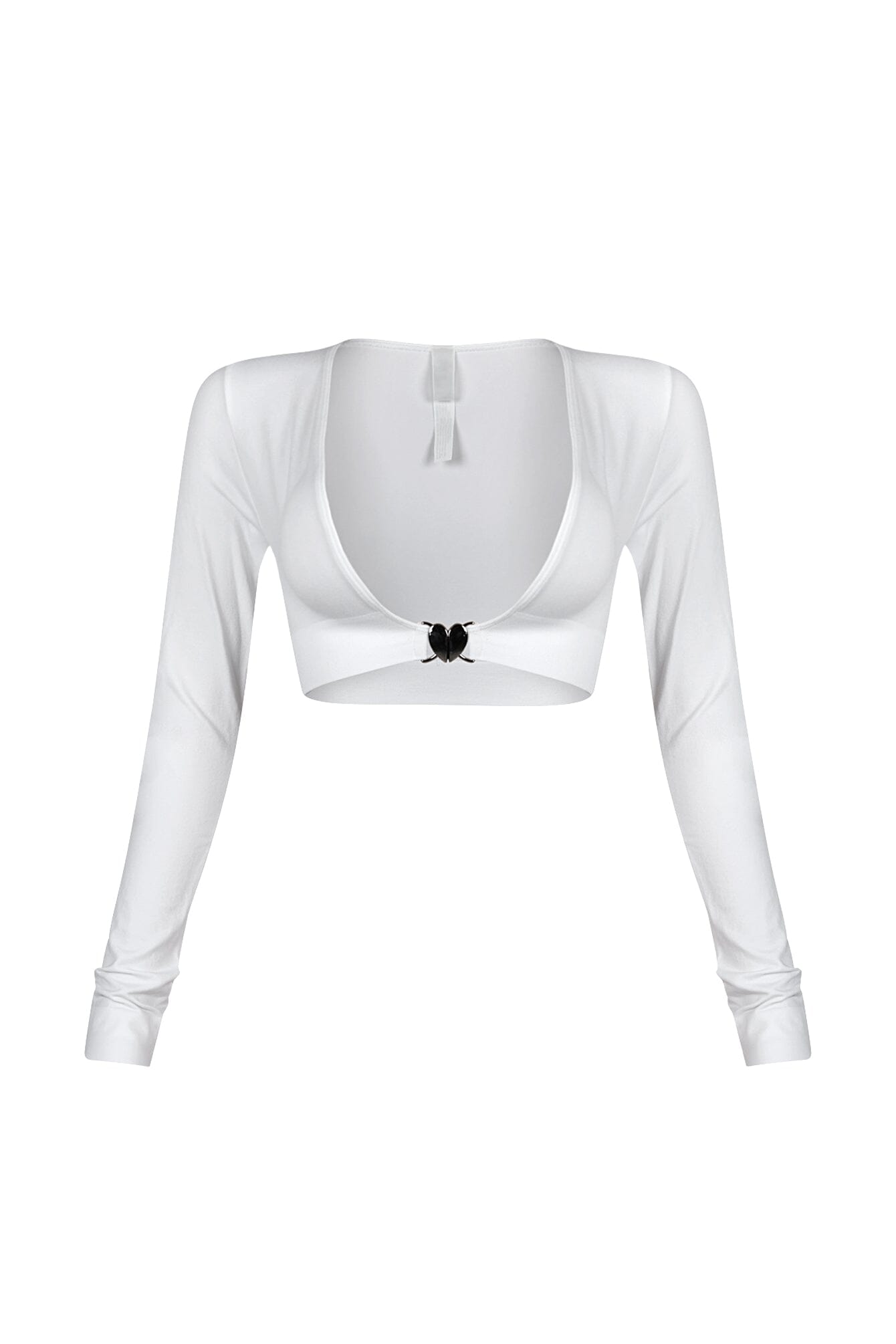 Jayce Contour Clasp Long Sleeve Top