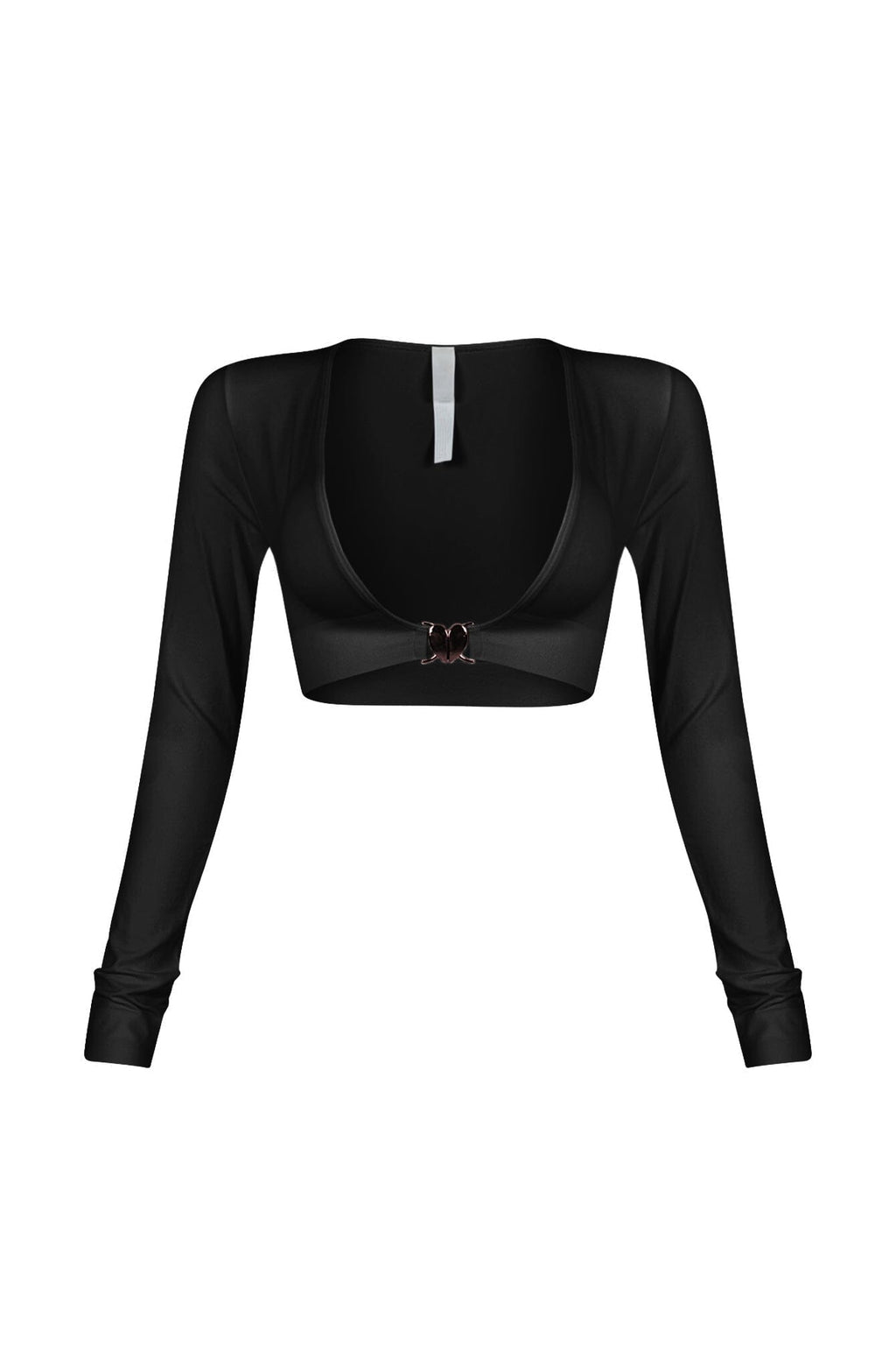 Jayce Contour Clasp Long Sleeve Top