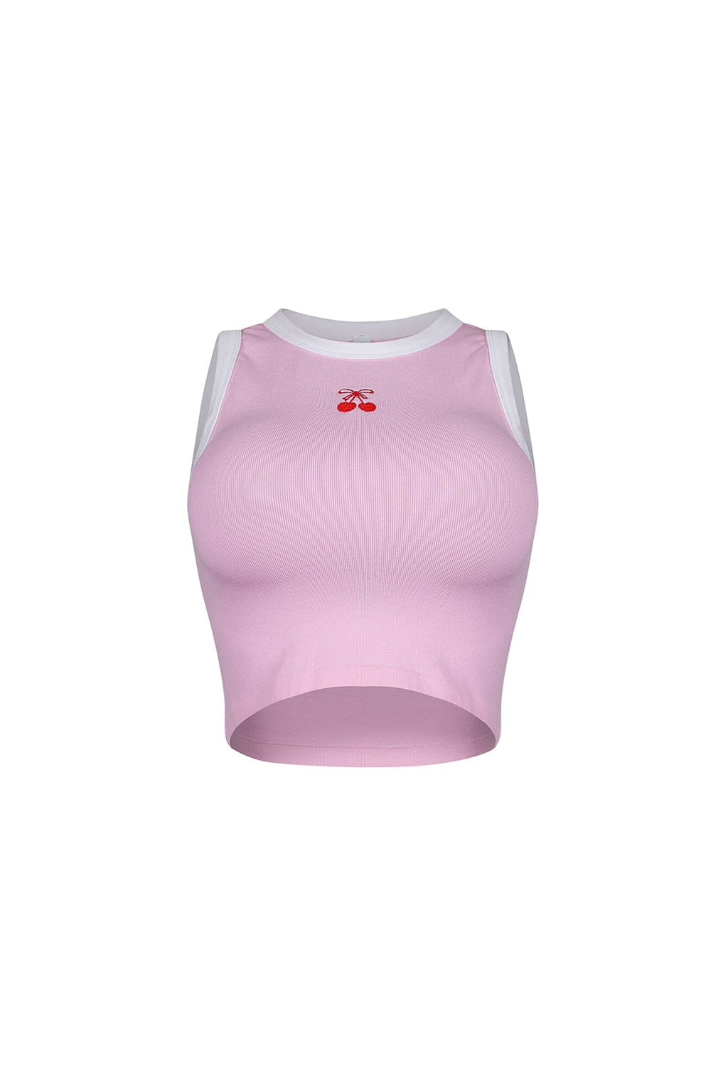 Lois Cherry Graphic Crop Top