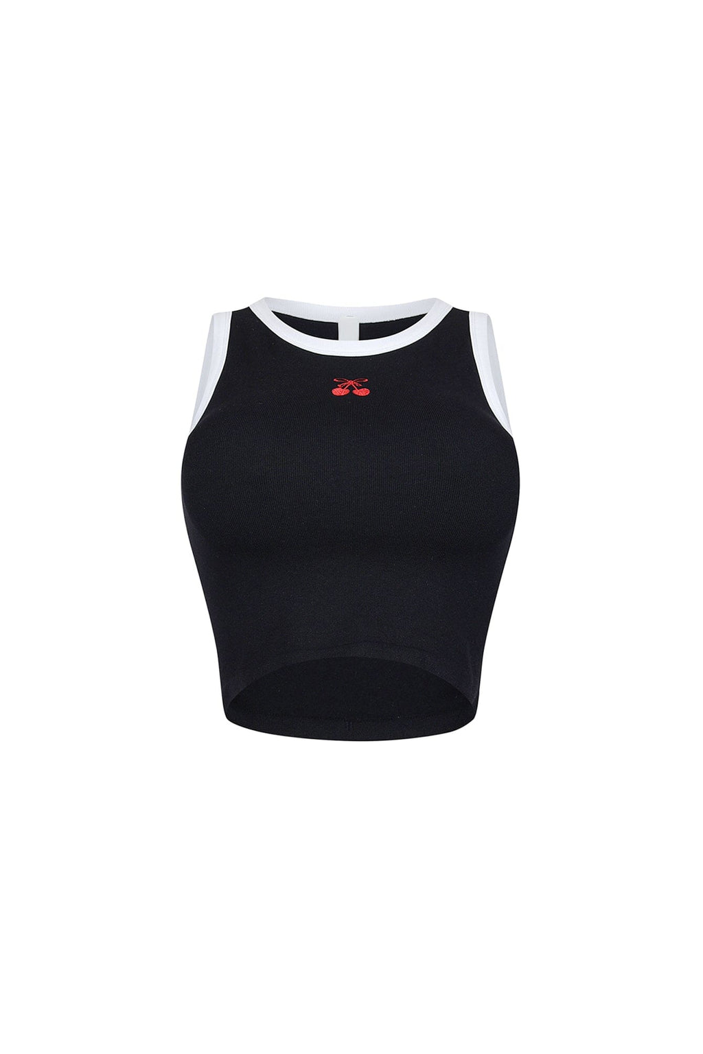 Lois Cherry Graphic Crop Top