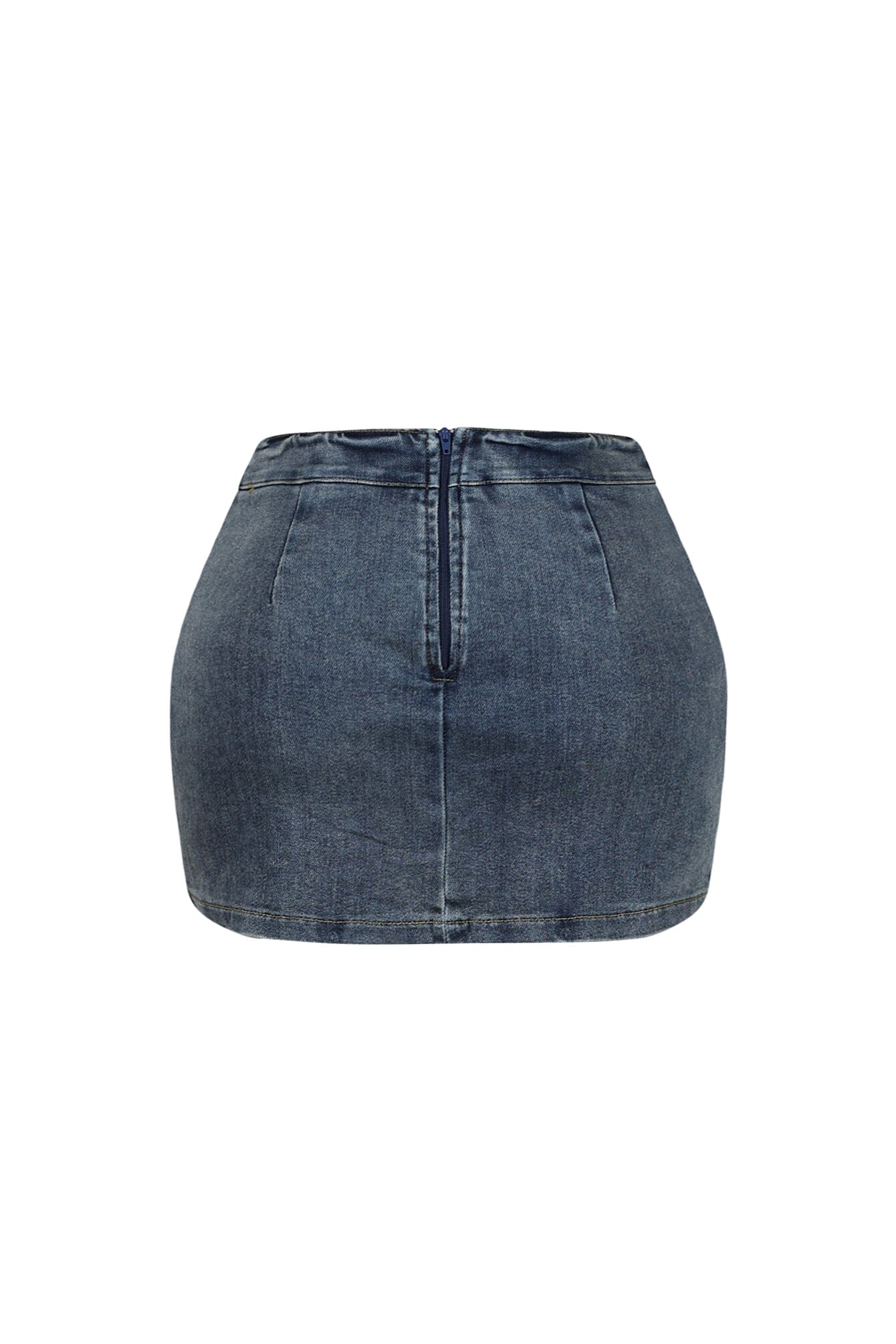 Tiaya Washed Denim Mini Skirt