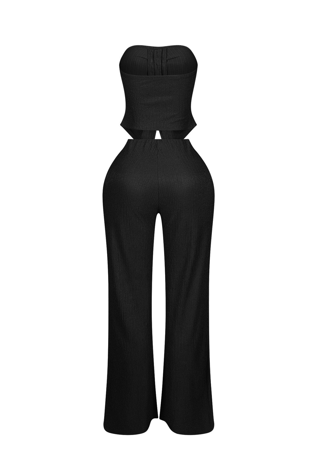 Imari Button Detail Tube Top & Pants SET