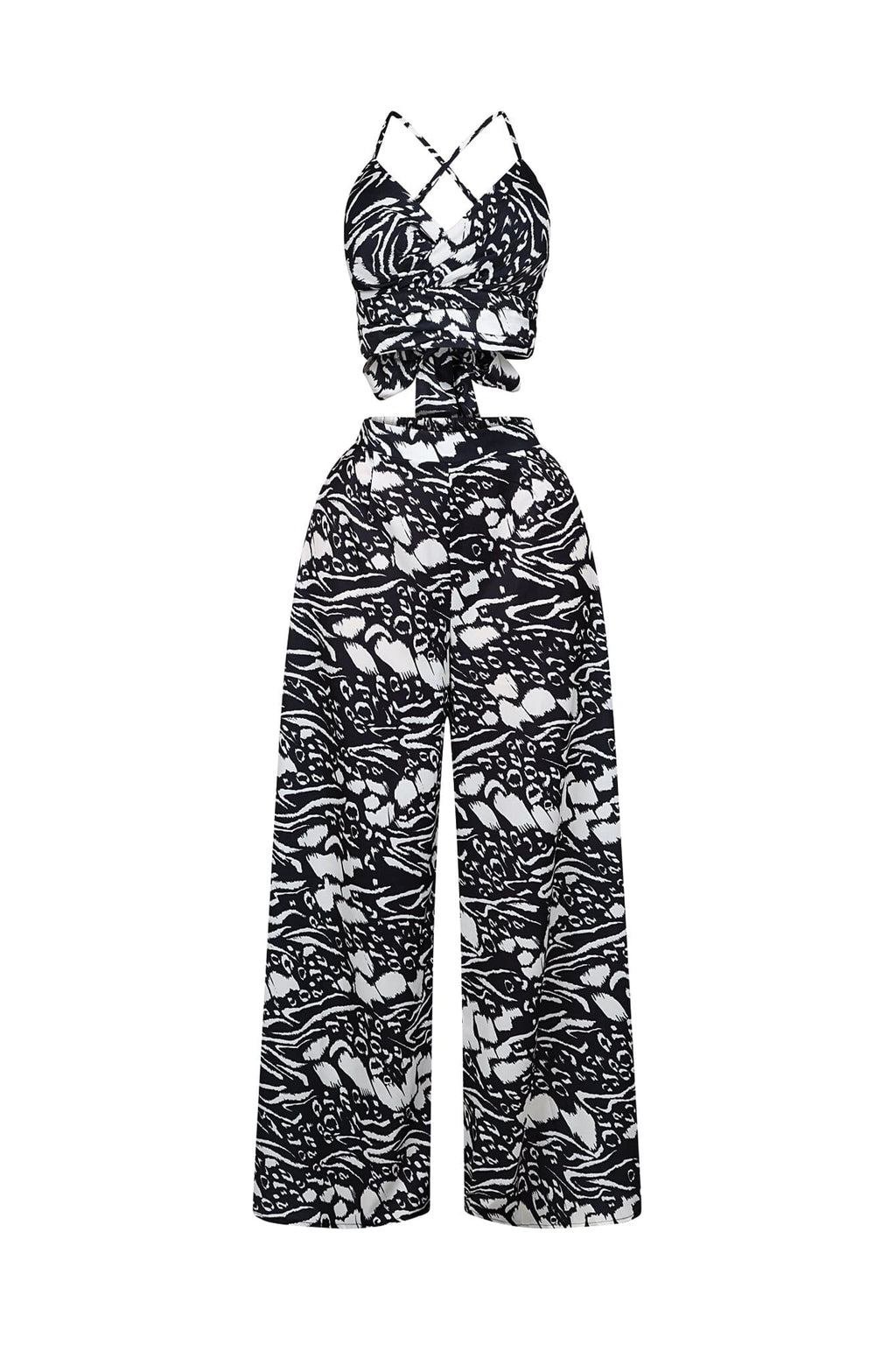 Michiko Printed Tank Top & Pants SET