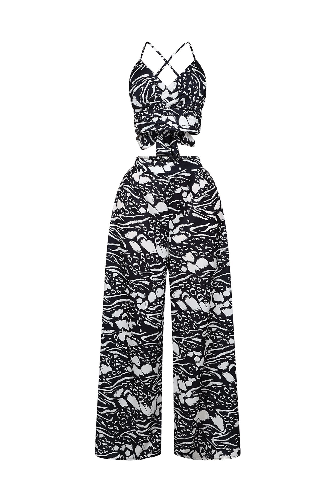 Michiko Printed Tank Top & Pants SET