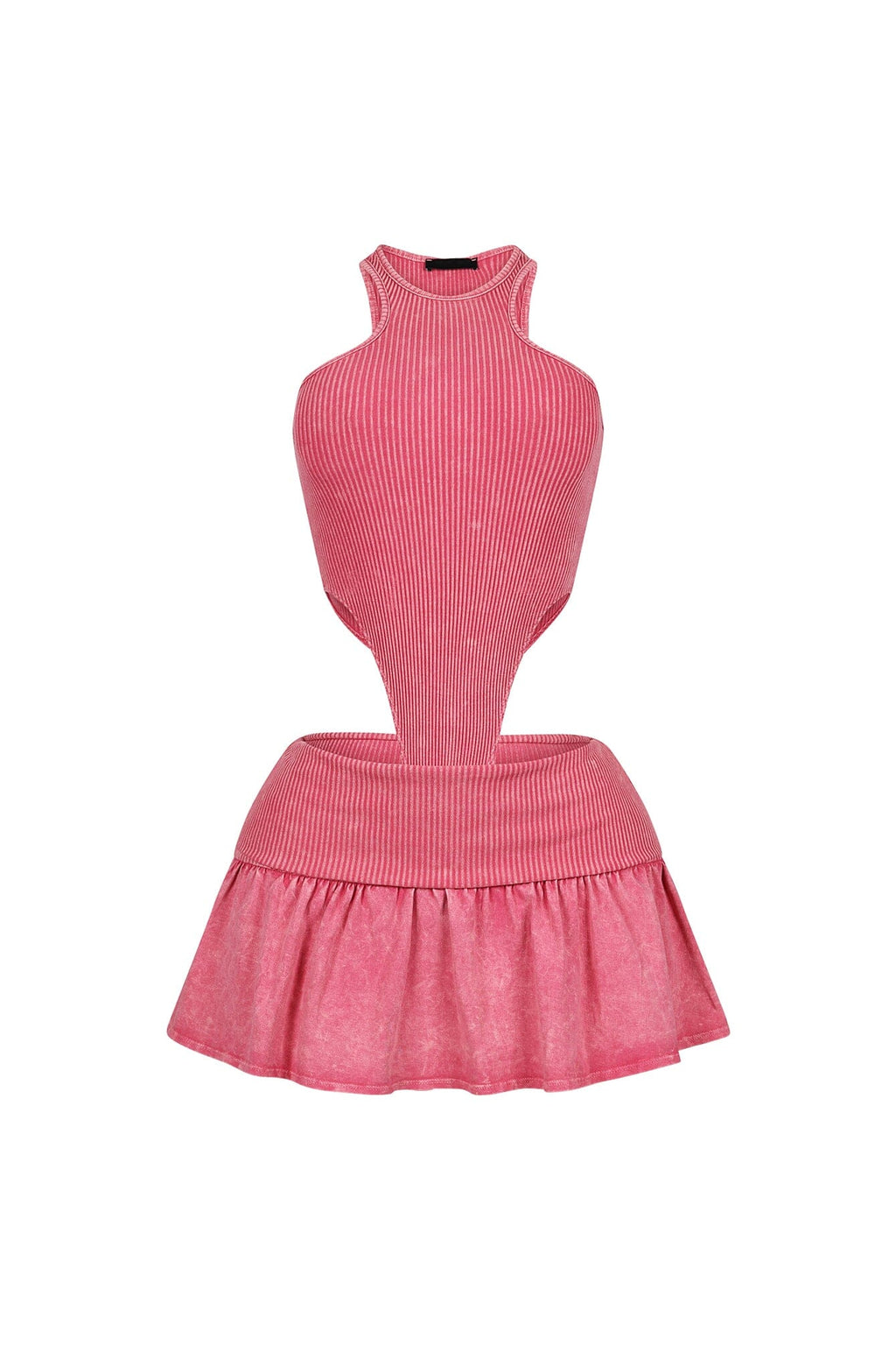 Isabelle Mineral Washed Bodysuit & Skirt SET