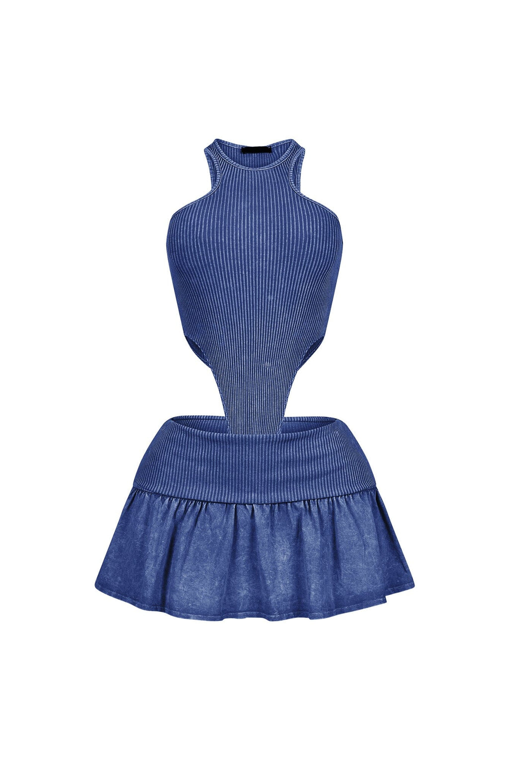 Isabelle Mineral Washed Bodysuit & Skirt SET