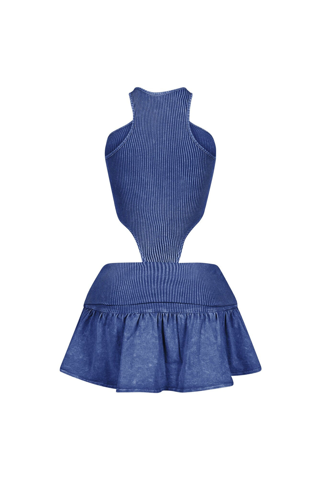 Isabelle Mineral Washed Bodysuit & Skirt SET