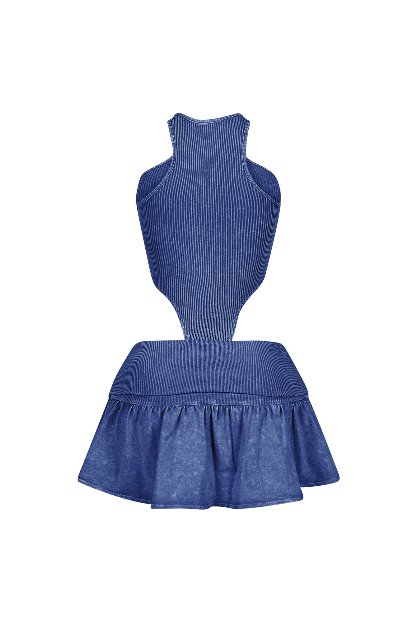 Isabelle Mineral Washed Bodysuit & Skirt SET