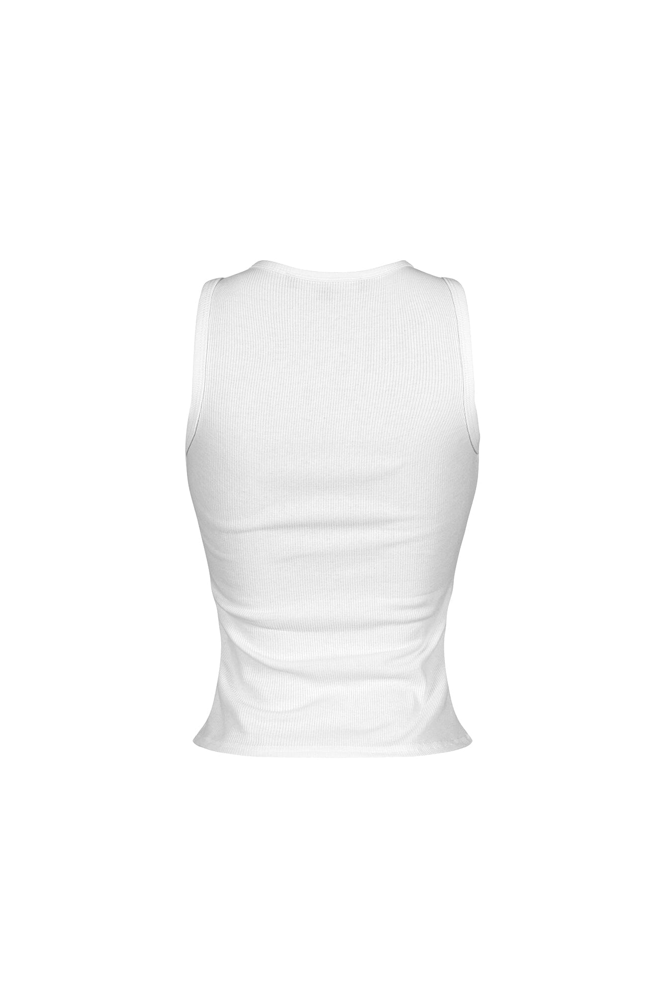 Gam Lace Cutout Ribbed Tank Top