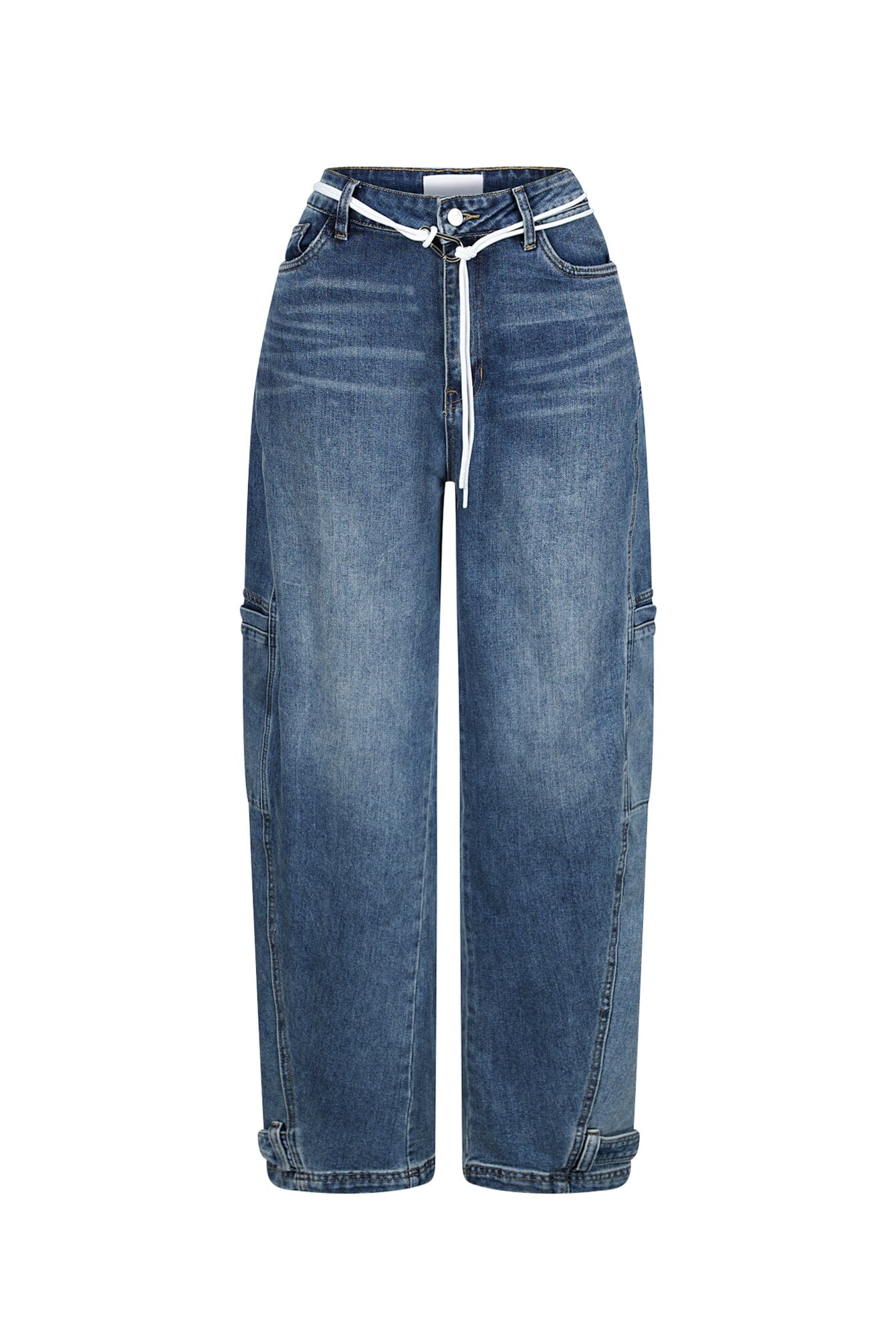 Kanagawa High Waist Baggy Denim Jeans