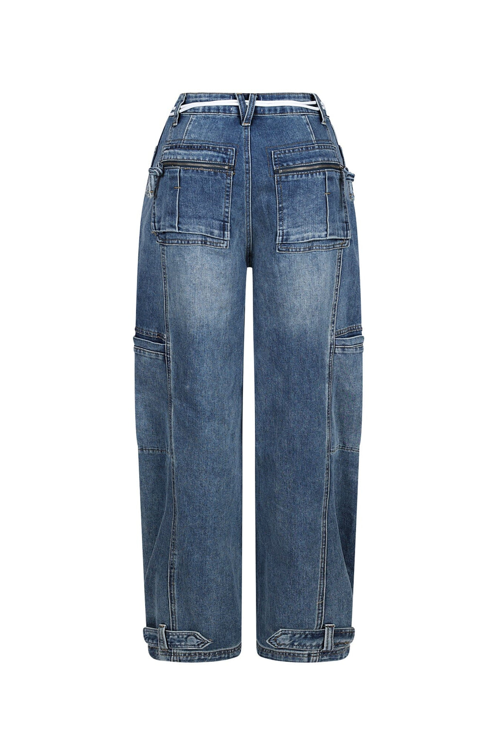 Kanagawa High Waist Baggy Denim Jeans