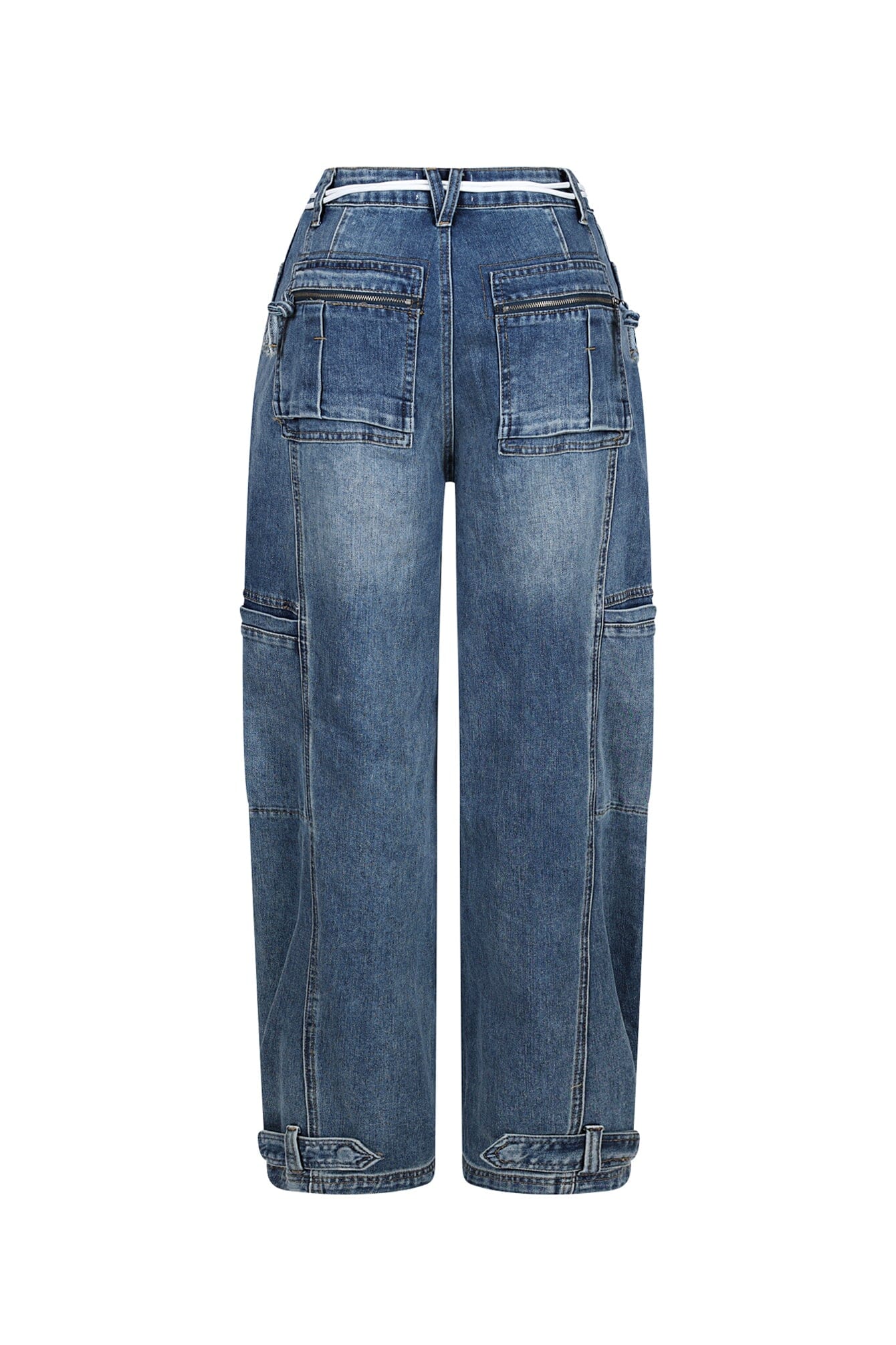 Kanagawa High Waist Baggy Denim Jeans