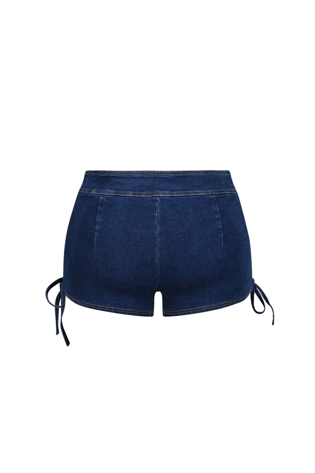 Tehran Stitching Denim Shorts
