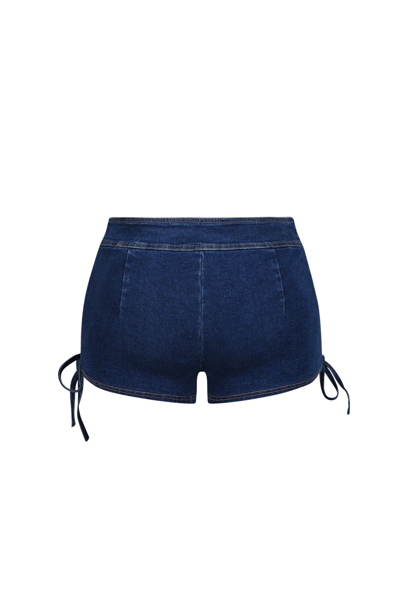 Tehran Stitching Denim Shorts