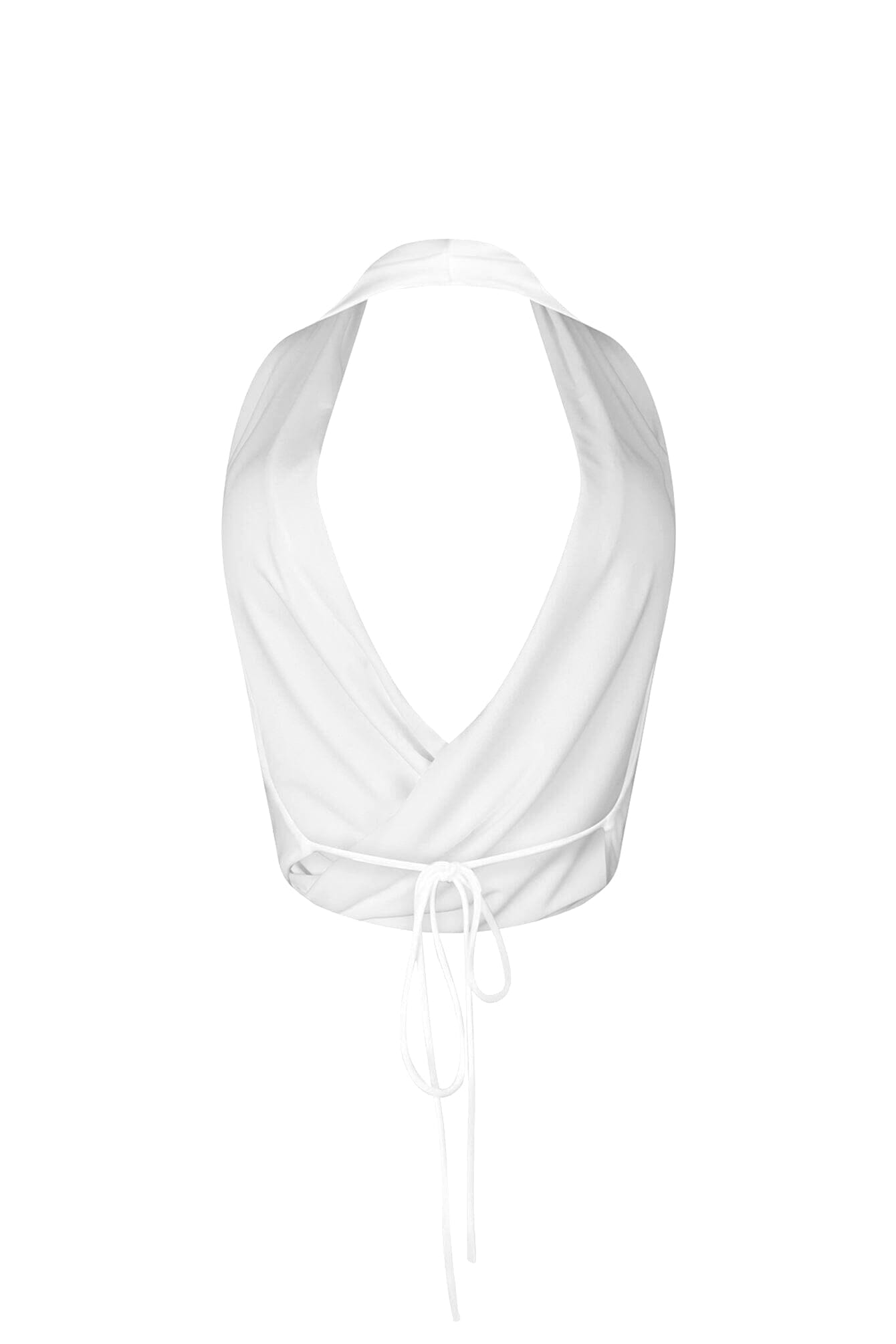 Francis Cowl Neck Back Tie Top