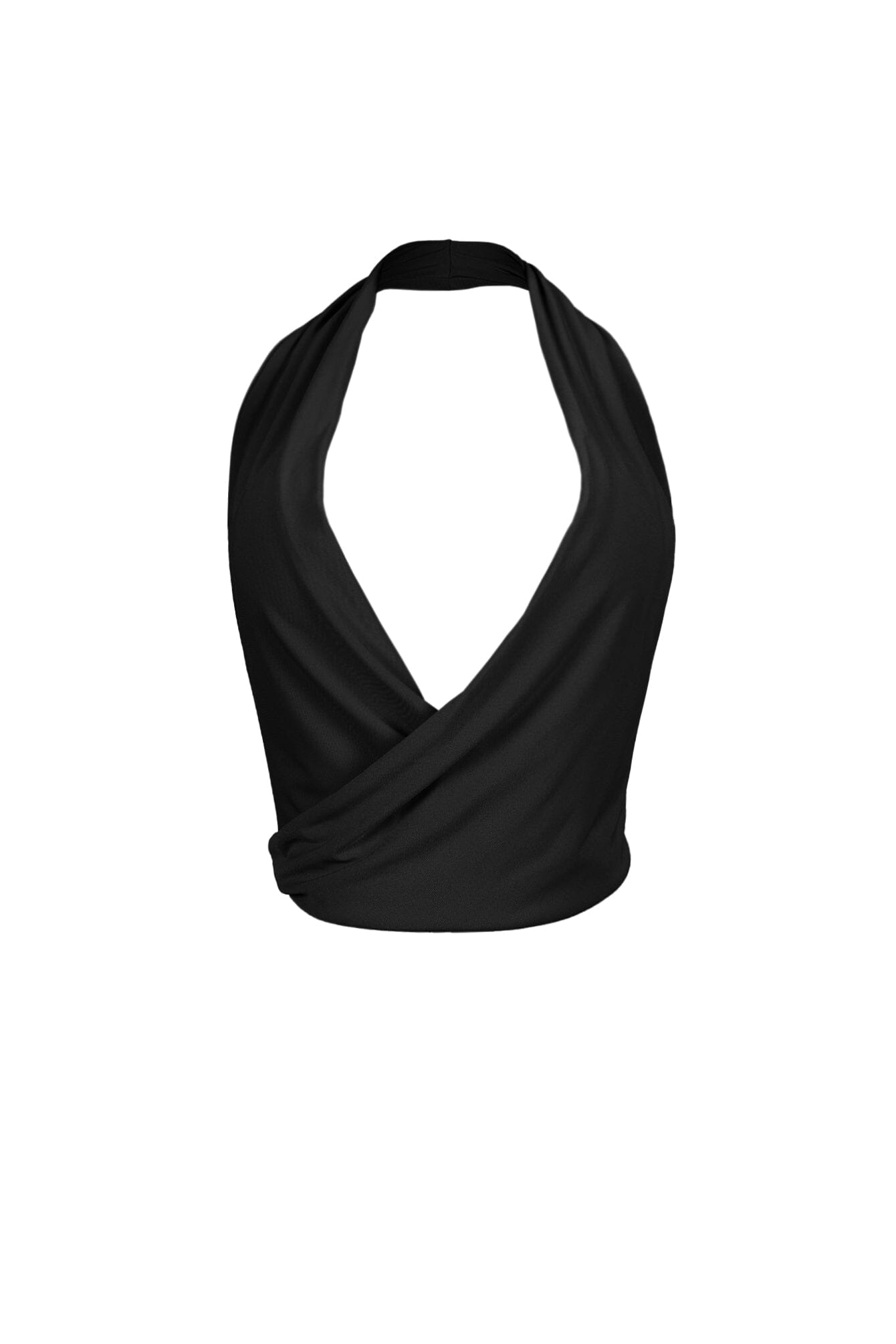 Francis Cowl Neck Back Tie Top